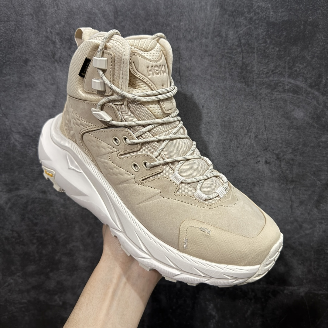 图片[3]-【纯原福利】HOKA ONE ONE U Kaha 2 GTX 卡哈 高帮缓震防水户外功能鞋 原xx 的顶级纯原防水版 现福利特价 把握手速 顶级好货💪🏻  鞋款特别研发使用性能独特的几何形跑鞋中底，此种鞋底更厚、更高、回弹性也更好，除了卓越的缓冲性能，它还能为各种阶段的跑者带来更具动感、更加稳定的跑步体验。HOKA ONE ONE从设计之初就清楚意识到，要保证跑者步幅的均匀一致，双脚自然而然的运动至关重要  尺码： 39 40 40.5 41 42 42.5 43 44 45 46-选品中心