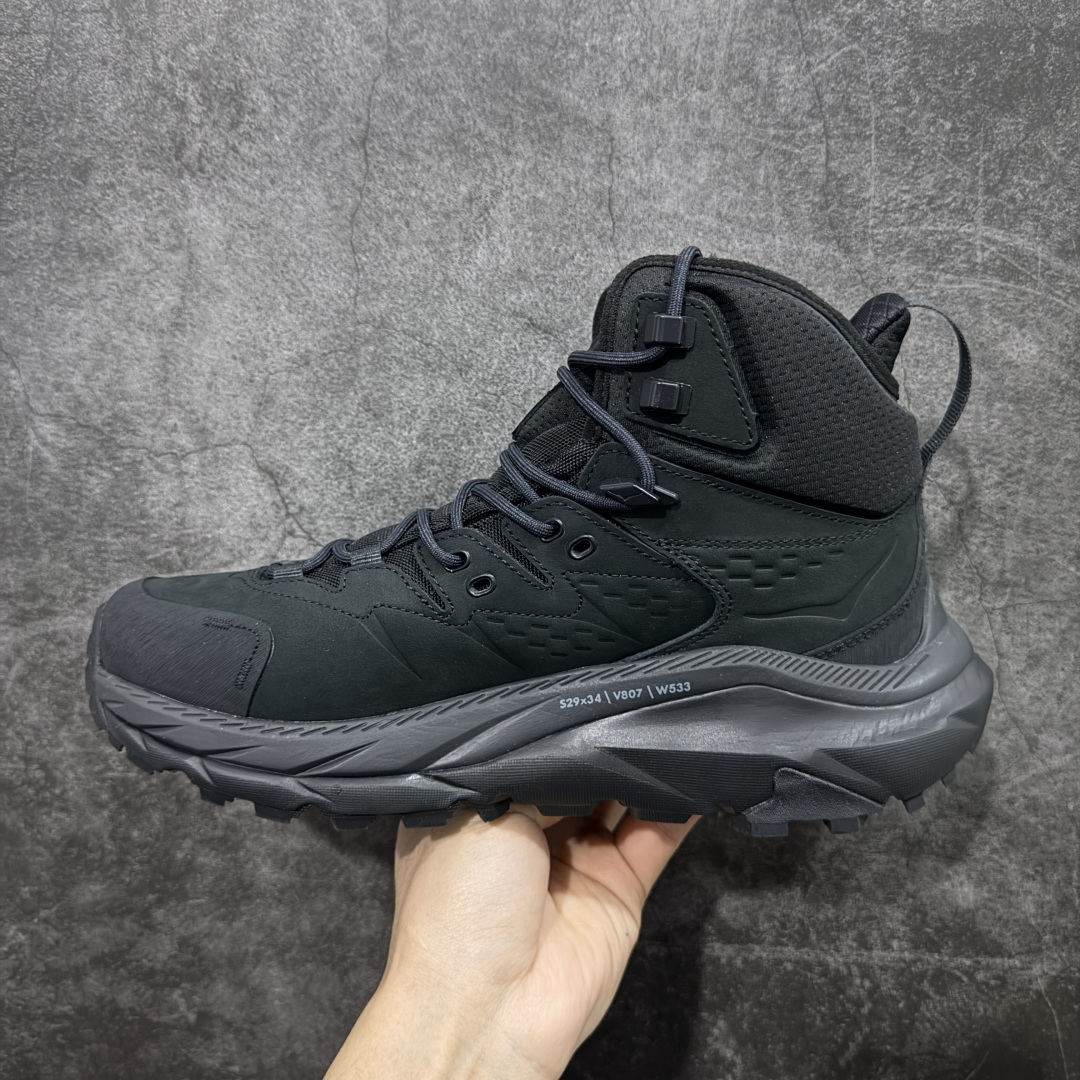 图片[2]-【纯原福利】HOKA ONE ONE U Kaha 2 GTX 卡哈 高帮缓震防水户外功能鞋 原xx 的顶级纯原防水版 现福利特价 把握手速 顶级好货💪🏻  鞋款特别研发使用性能独特的几何形跑鞋中底，此种鞋底更厚、更高、回弹性也更好，除了卓越的缓冲性能，它还能为各种阶段的跑者带来更具动感、更加稳定的跑步体验。HOKA ONE ONE从设计之初就清楚意识到，要保证跑者步幅的均匀一致，双脚自然而然的运动至关重要  尺码： 39 40 40.5 41 42 42.5 43 44 45 46-选品中心
