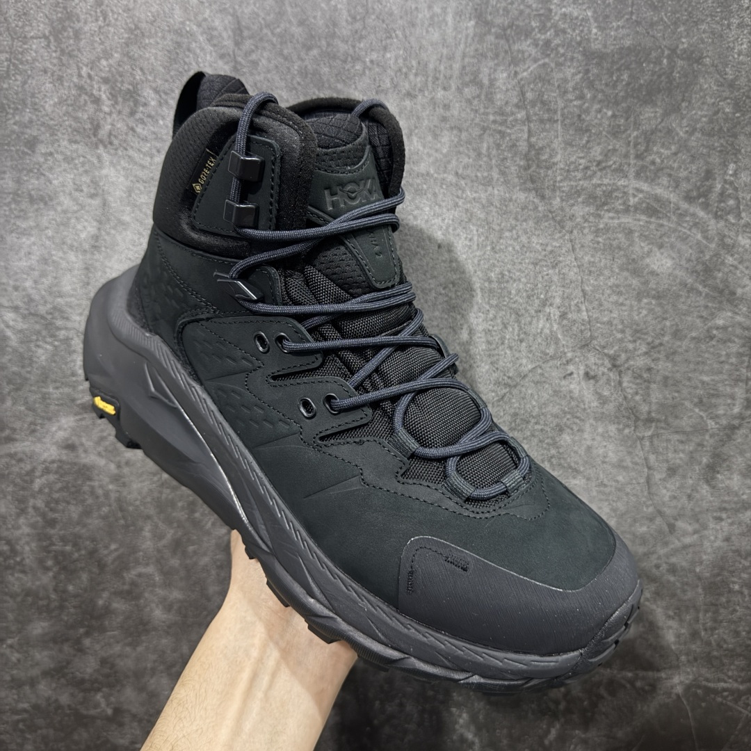 图片[3]-【纯原福利】HOKA ONE ONE U Kaha 2 GTX 卡哈 高帮缓震防水户外功能鞋 原xx 的顶级纯原防水版 现福利特价 把握手速 顶级好货💪🏻  鞋款特别研发使用性能独特的几何形跑鞋中底，此种鞋底更厚、更高、回弹性也更好，除了卓越的缓冲性能，它还能为各种阶段的跑者带来更具动感、更加稳定的跑步体验。HOKA ONE ONE从设计之初就清楚意识到，要保证跑者步幅的均匀一致，双脚自然而然的运动至关重要  尺码： 39 40 40.5 41 42 42.5 43 44 45 46-选品中心