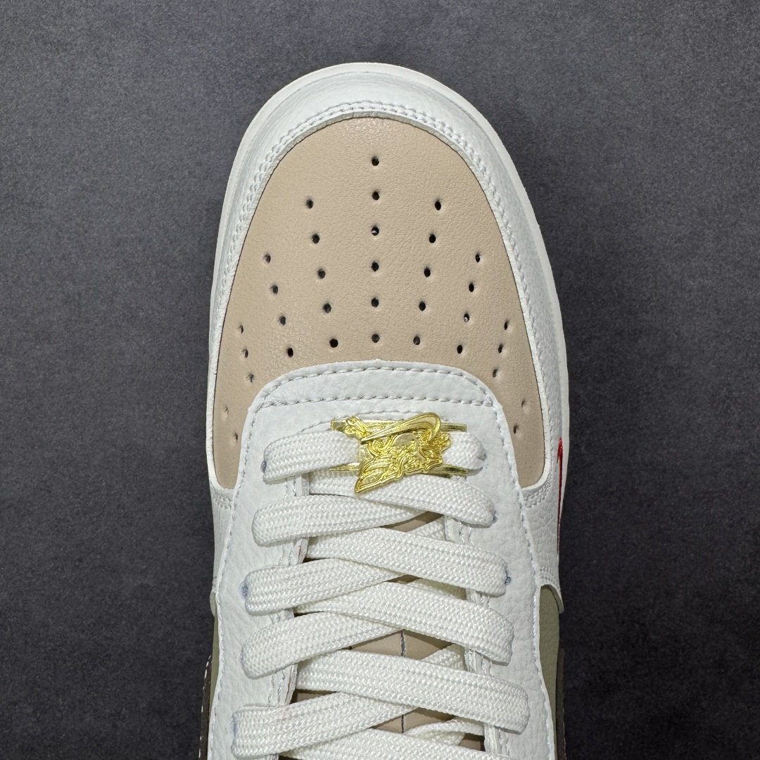 图片[8]-【定制版】NIke Air Force 1 \’07 Low “马年限定–素褐凝烟” 空军一号低帮 运动鞋 休闲鞋 折边针车 工艺难度大 原楦头原纸板 高端定制鞋盒 原厂鞋底 超高清洁度 细节完美 货号：NH0601-537 尺码：36 36.5 37.5 38 38.5 39 40 40.5 41 42 42.5 43 44 44.5 45-选品中心