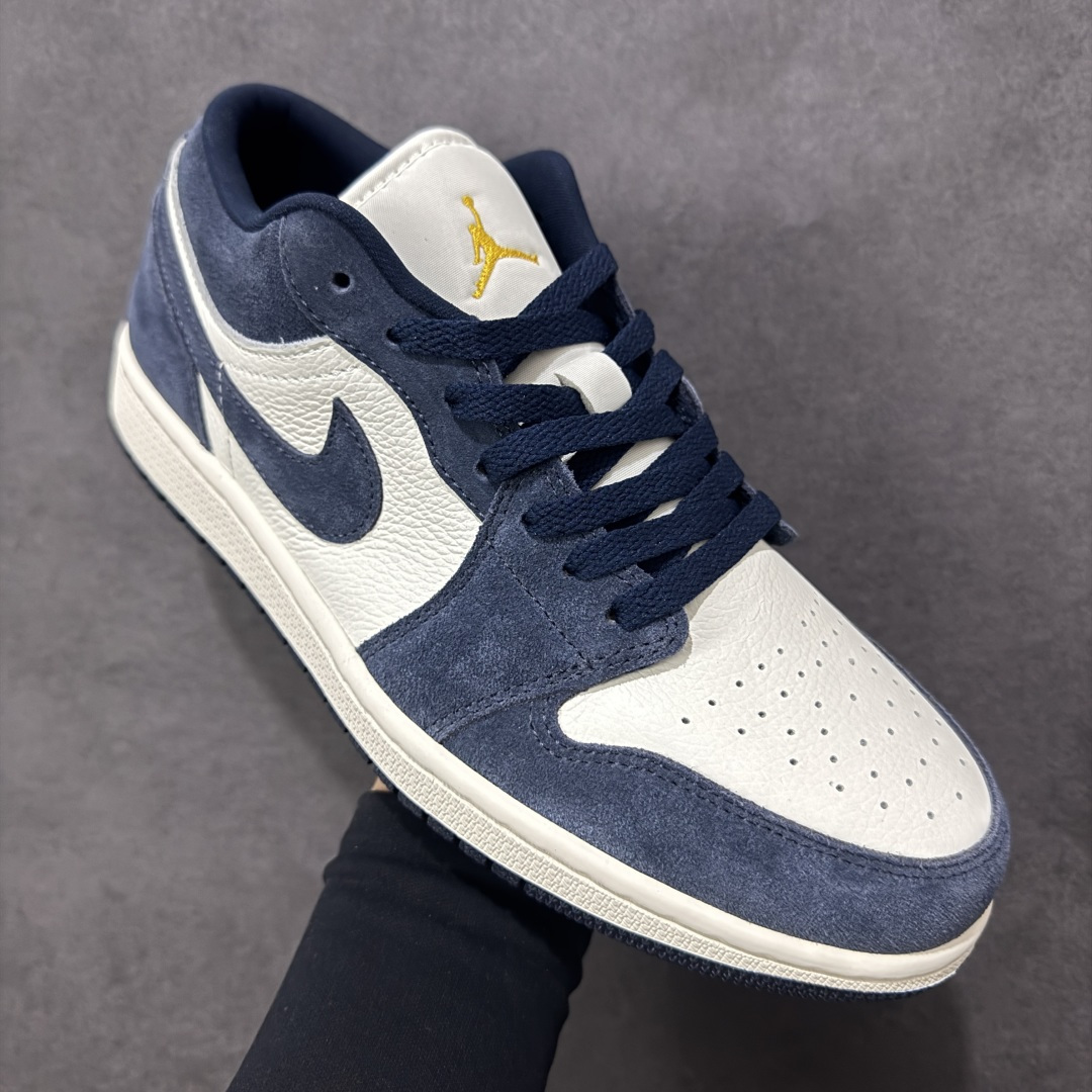 图片[3]-【H11版本】耐克Nike Air Jordan 1 AJ1经典复古经典低帮百搭文化篮球鞋 IO7448-400 公司级真标半码制#原档案原数据开发版型#采用荔枝纹头层皮革鞋面材质#原厂立体填充鞋舌海绵#中底注胶孔及缜密中底拉帮工艺#原数据开发模具大底 尺码：35.5 36 36.5 37.5 38 38.5 39 40 40.5 41 42 42.5 43 44 44.5 45 46 47.5 编码：H11B250260-选品中心