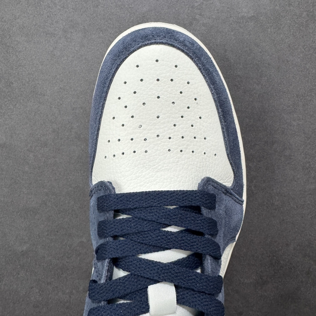 图片[8]-【H11版本】耐克Nike Air Jordan 1 AJ1经典复古经典低帮百搭文化篮球鞋 IO7448-400 公司级真标半码制#原档案原数据开发版型#采用荔枝纹头层皮革鞋面材质#原厂立体填充鞋舌海绵#中底注胶孔及缜密中底拉帮工艺#原数据开发模具大底 尺码：35.5 36 36.5 37.5 38 38.5 39 40 40.5 41 42 42.5 43 44 44.5 45 46 47.5 编码：H11B250260-选品中心