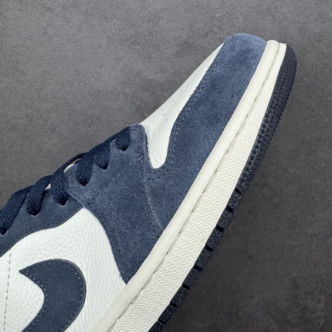 图片[5]-【H11版本】耐克Nike Air Jordan 1 AJ1经典复古经典低帮百搭文化篮球鞋 IO7448-400 公司级真标半码制#原档案原数据开发版型#采用荔枝纹头层皮革鞋面材质#原厂立体填充鞋舌海绵#中底注胶孔及缜密中底拉帮工艺#原数据开发模具大底 尺码：35.5 36 36.5 37.5 38 38.5 39 40 40.5 41 42 42.5 43 44 44.5 45 46 47.5 编码：H11B250260-选品中心