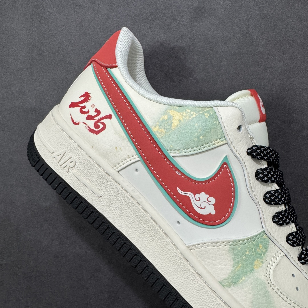 图片[6]-【定制版】Nike Air Force 1\’07 Low 马年限定 空军一号低帮休闲板鞋  #原楦头原纸板 高端定制鞋盒 原厂鞋底 超高清洁度 细节完美 货号：XT6998-108  尺码：36 36.5 37.5 38 38.5 39 40 40.5 41 42 42.5 43 44 44.5 45-选品中心