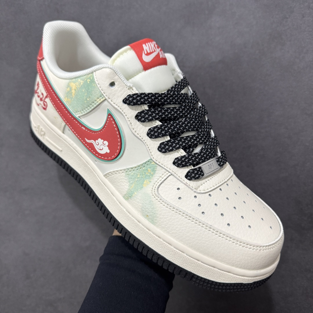 图片[3]-【定制版】Nike Air Force 1\’07 Low 马年限定 空军一号低帮休闲板鞋  #原楦头原纸板 高端定制鞋盒 原厂鞋底 超高清洁度 细节完美 货号：XT6998-108  尺码：36 36.5 37.5 38 38.5 39 40 40.5 41 42 42.5 43 44 44.5 45-选品中心
