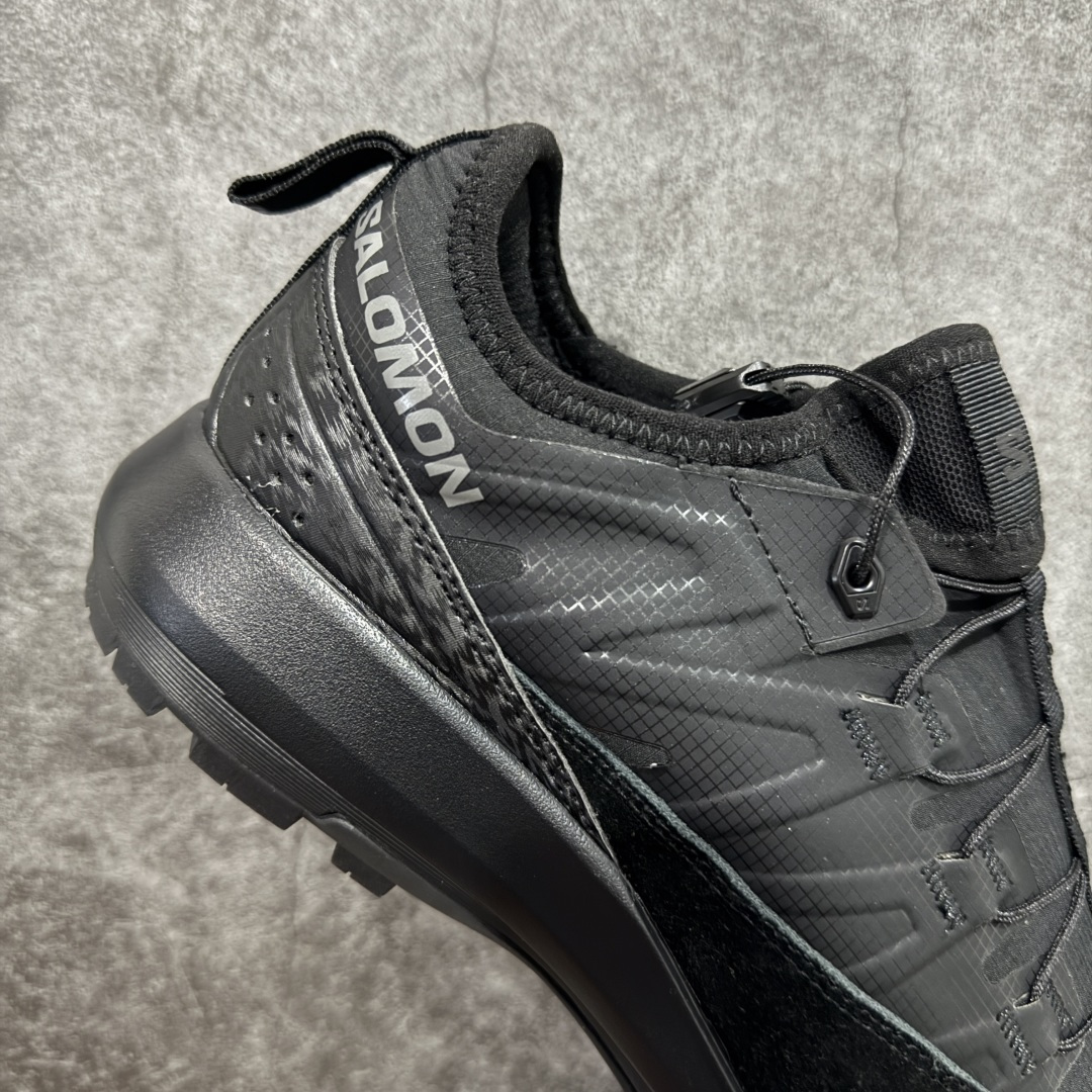 图片[7]-【莞产礼盒版】萨洛蒙 Salomon 25ss新款 S/LAB ALPINWAY 系列 户外登山鞋 休闲运动鞋 情侣款👫 这是一款独特的混合鞋 专为多功能山地探险而设计 该鞋具有优化的缓冲，双密度中底，提供舒适和精准度。其底部采用 Contagrip Alpine，一种高粘性橡胶化合物 提供强大的静摩擦力 精确的抓地力和耐用性 丰富的细节，标志性运动鞋被提炼为新的都市经典 为 SALOMON带来静谧气息 面料原版进口牛皮+透气网面 内里原版进口透气网里 鞋底原版开模防滑橡胶大底 尺码： 女35-40 男39-45（女40 男45定做）-选品中心