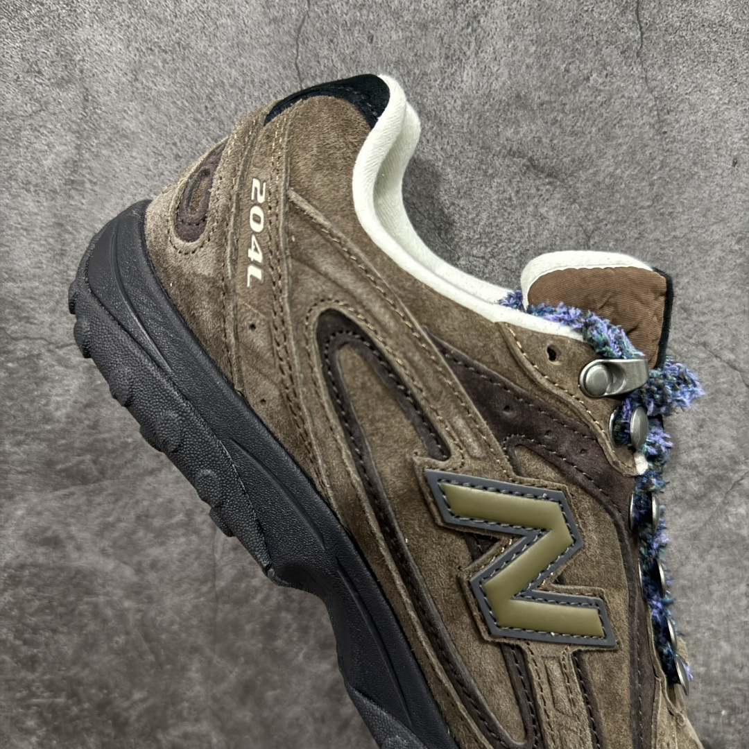 图片[7]-【纯原M版】BASKETCASE x New Balance U204LBC1 NB204L新百伦新款舒适百搭耐磨轻便低帮生活休闲鞋 男女同款 联名棕色 原档数据独立私模大底 唯一正确三层组合大底 特高弹切片加持 百分百还原原鞋脚感 NB市场最强产物 防伪原标全套原楦原纸板原厂数据开发 全鞋电脑针车加持 原厂网布 原装进口头层翻毛皮料正确绒感卡色 正确中底拉帮中底网布细节 匠心打造 耗时两个月开发完成 工艺极其复杂难度可想而知 高端零售专供产物 尺码：36 37 37.5 38 38.5 39.5 40 40.5 41.5 42 42.5 43 44 44.5 45 45.5 46.5 47-选品中心
