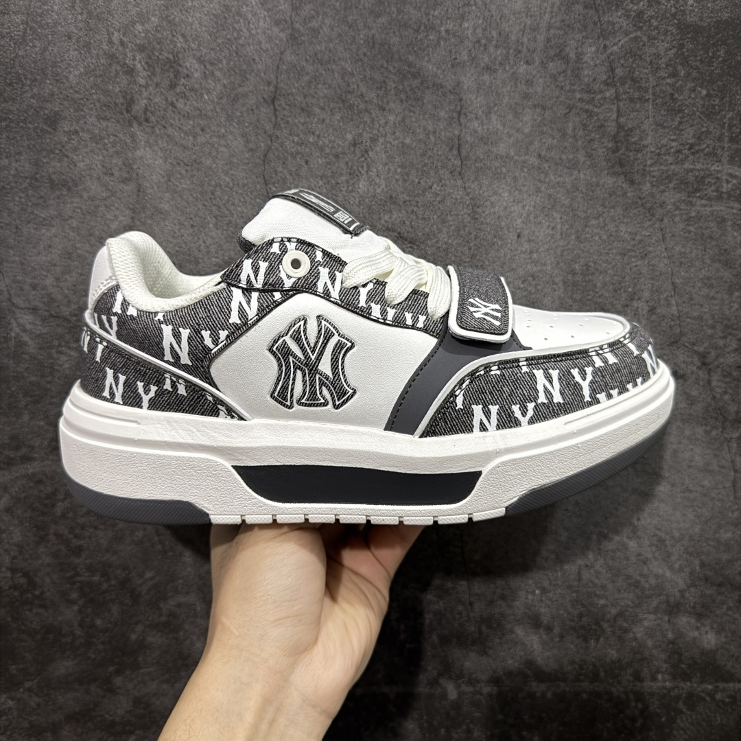【公司级】韩国洋基队NY大标潮流老爹鞋 MLB小白鞋市面上唯一顶级纯原版本 原材料打造 原楦原档案数据开发版型 完美鞋头弧度/后套收口效果🆚市面文案版本‼️ 原厂立体填充鞋舌海绵 中底注胶孔原数据开发模具大底 原厂转印标 保证不掉字 内增高6cm 原厂1：1模具开发 原厂进口纳米材质 原厂 全套手提袋 原盒雷射防伪标包装 天猫订单品质 官网尺码 35-45-选品中心