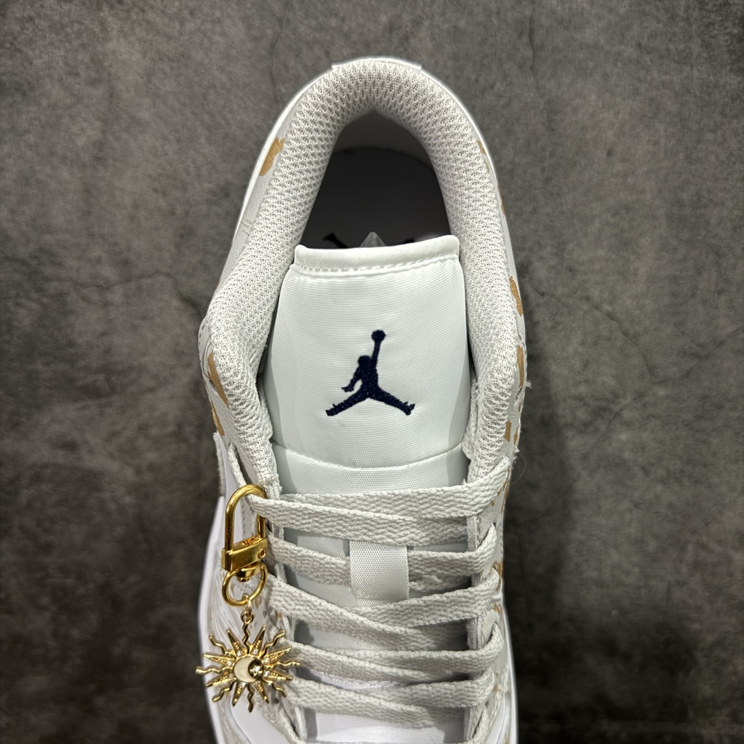 图片[8]-【N版纯原】 Air Jordan 1 Low 乔丹1代低帮定制配色太阳神阿波罗 白金 货号：553558-146 尺码：35.5 36 36.5 37 38.5 39 40 40.5 41 42 42.5 43 44 44.5 45 46 46.5 47.5-选品中心