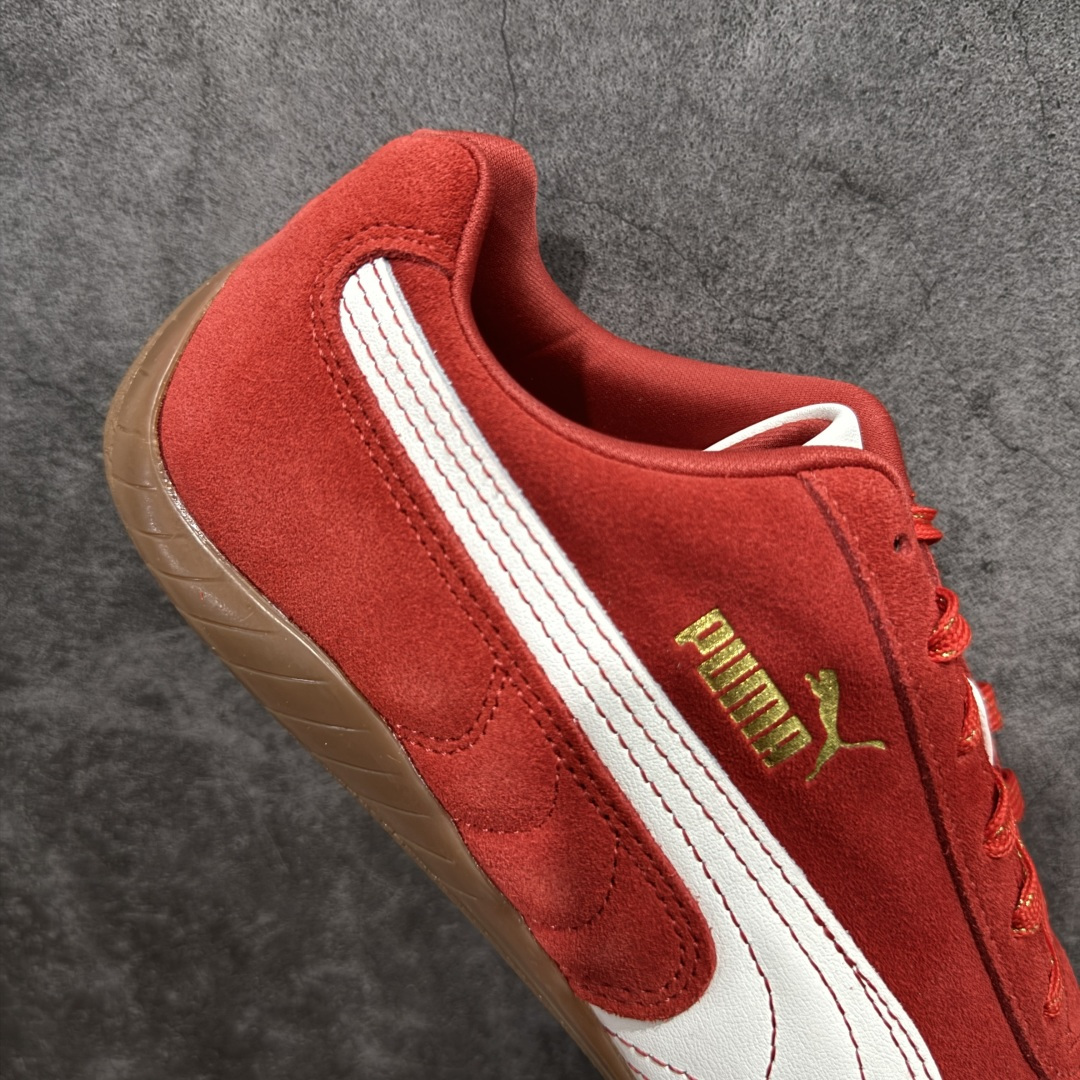 图片[7]-【CS纯原版】Puma Speedcat OG Sparco 舒适运动 防滑轻便 低帮 生活休闲鞋 男女款运动休闲鞋 马年限定 398836-31 市场第一梯队品质 版型 细节 烫金走线 完全碾压市场任意版本 欢迎对比🆚 工厂耗时3个月开发 原装档案原数据纸版楦型 采用固色翻毛皮鞋面材质(正确二次成型\’猛帮\’成型工艺🆚区别市面版本!!) 外置原数据开发轻量耐磨橡胶大底💪🏻 全球知名运动品牌PUMA宝马赛车系列 融合了宝马车队的标志性配色 以趣味十足又前卫复古的设计引领潮流 将赛道精神融入街头时尚 开启前卫竞速之旅 主打前卫复古风 Roma鞋款的鞋侧以复古的流线造型 缀以宝马经典Logo 巧妙吸睛 而Speedcat鞋款以亮眼三色条纹元素缀以舒适鞋面 赋予了独特的个性美学 演绎赛车的无尽能量 尺码：35.5-45-选品中心
