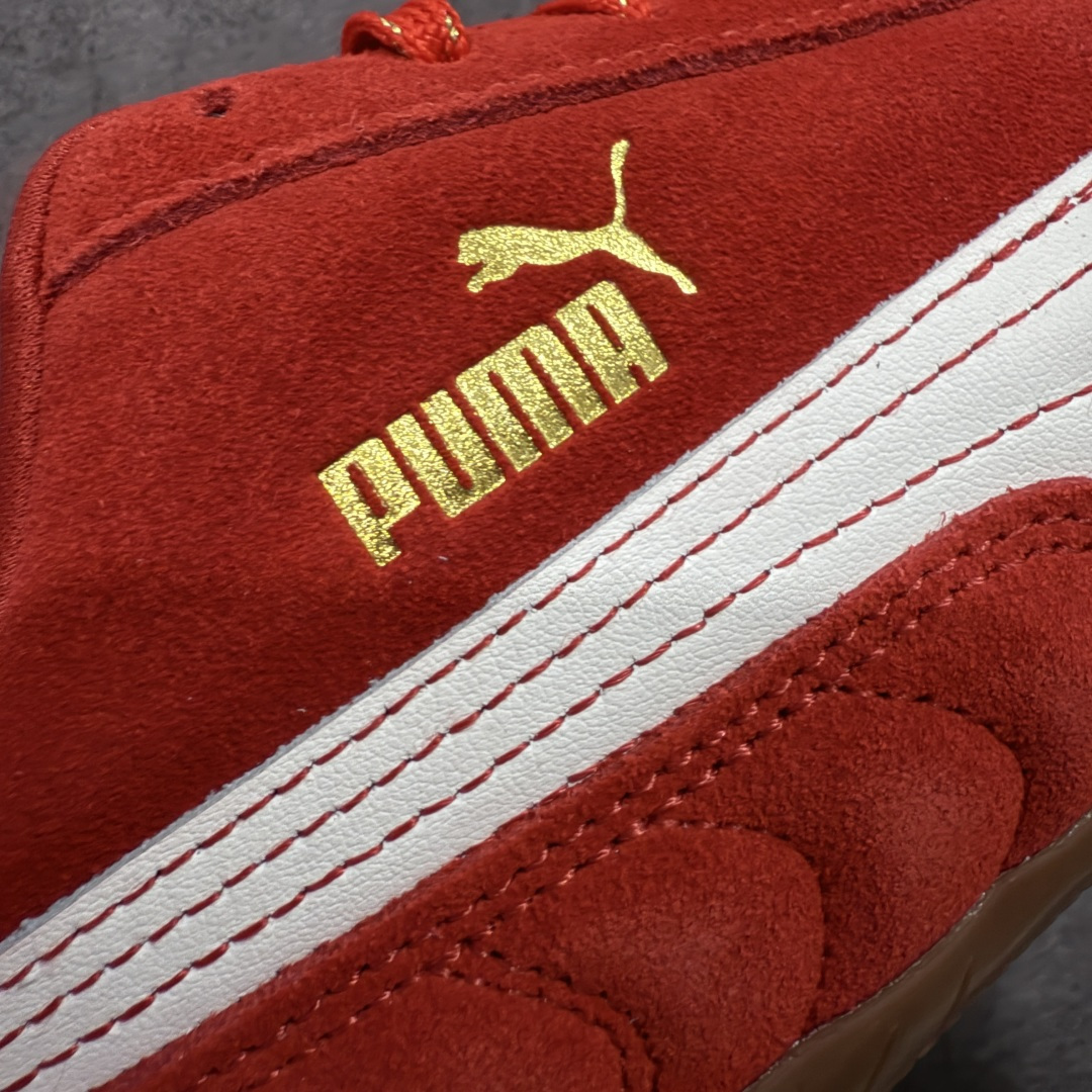 图片[3]-【CS纯原版】Puma Speedcat OG Sparco 舒适运动 防滑轻便 低帮 生活休闲鞋 男女款运动休闲鞋 马年限定 398836-31 市场第一梯队品质 版型 细节 烫金走线 完全碾压市场任意版本 欢迎对比🆚 工厂耗时3个月开发 原装档案原数据纸版楦型 采用固色翻毛皮鞋面材质(正确二次成型\’猛帮\’成型工艺🆚区别市面版本!!) 外置原数据开发轻量耐磨橡胶大底💪🏻 全球知名运动品牌PUMA宝马赛车系列 融合了宝马车队的标志性配色 以趣味十足又前卫复古的设计引领潮流 将赛道精神融入街头时尚 开启前卫竞速之旅 主打前卫复古风 Roma鞋款的鞋侧以复古的流线造型 缀以宝马经典Logo 巧妙吸睛 而Speedcat鞋款以亮眼三色条纹元素缀以舒适鞋面 赋予了独特的个性美学 演绎赛车的无尽能量 尺码：35.5-45-选品中心