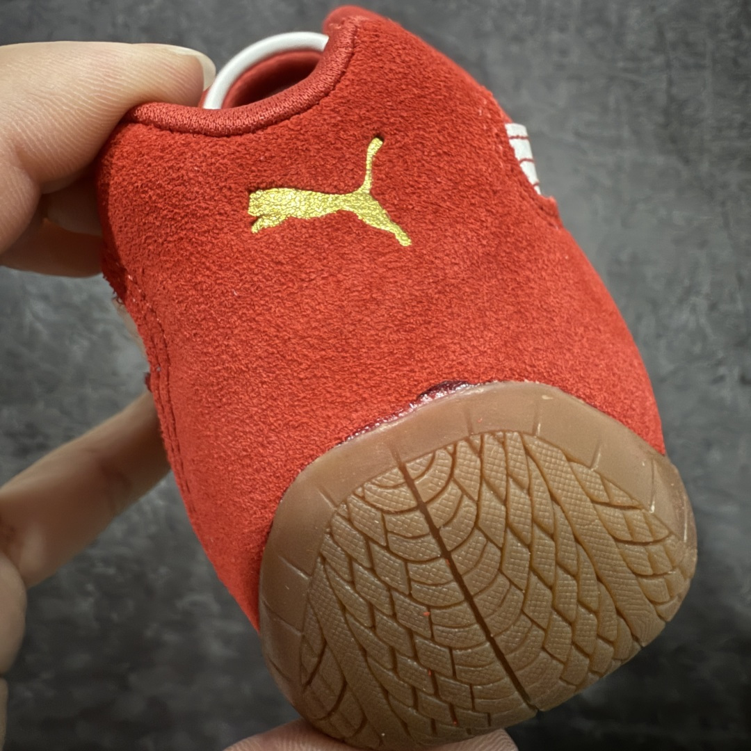 图片[2]-【CS纯原版】Puma Speedcat OG Sparco 舒适运动 防滑轻便 低帮 生活休闲鞋 男女款运动休闲鞋 马年限定 398836-31 市场第一梯队品质 版型 细节 烫金走线 完全碾压市场任意版本 欢迎对比🆚 工厂耗时3个月开发 原装档案原数据纸版楦型 采用固色翻毛皮鞋面材质(正确二次成型\’猛帮\’成型工艺🆚区别市面版本!!) 外置原数据开发轻量耐磨橡胶大底💪🏻 全球知名运动品牌PUMA宝马赛车系列 融合了宝马车队的标志性配色 以趣味十足又前卫复古的设计引领潮流 将赛道精神融入街头时尚 开启前卫竞速之旅 主打前卫复古风 Roma鞋款的鞋侧以复古的流线造型 缀以宝马经典Logo 巧妙吸睛 而Speedcat鞋款以亮眼三色条纹元素缀以舒适鞋面 赋予了独特的个性美学 演绎赛车的无尽能量 尺码：35.5-45-选品中心