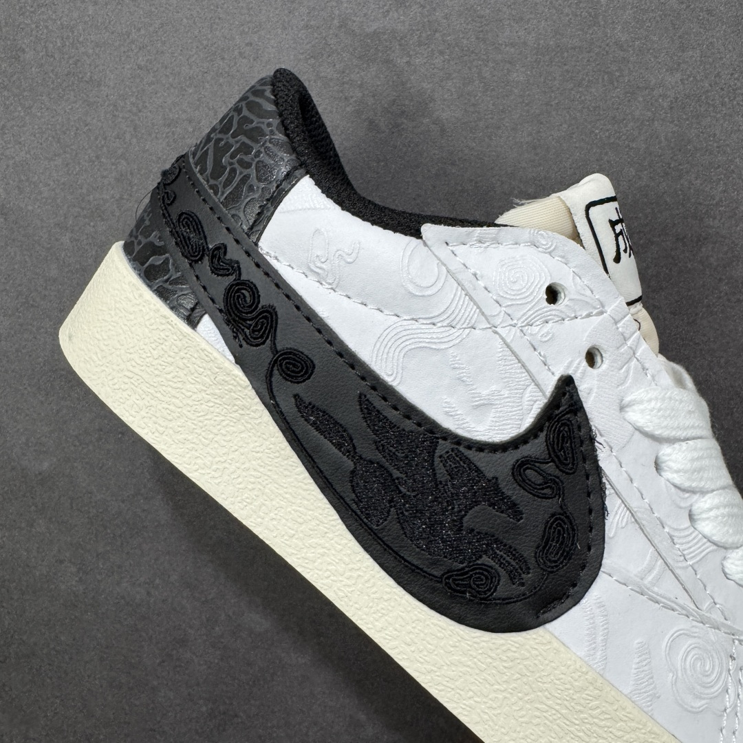 图片[6]-【定制版】NK Blazer Low‘77 Jumbo 马年限定 CNY新年款 经典百搭低帮开拓者休闲运动板鞋 MN2026-004 尺码：36 36.5 37.5 38 38.5 39 40 40.5 41 42 42.5 43 44 45 编码：GLB220230-选品中心