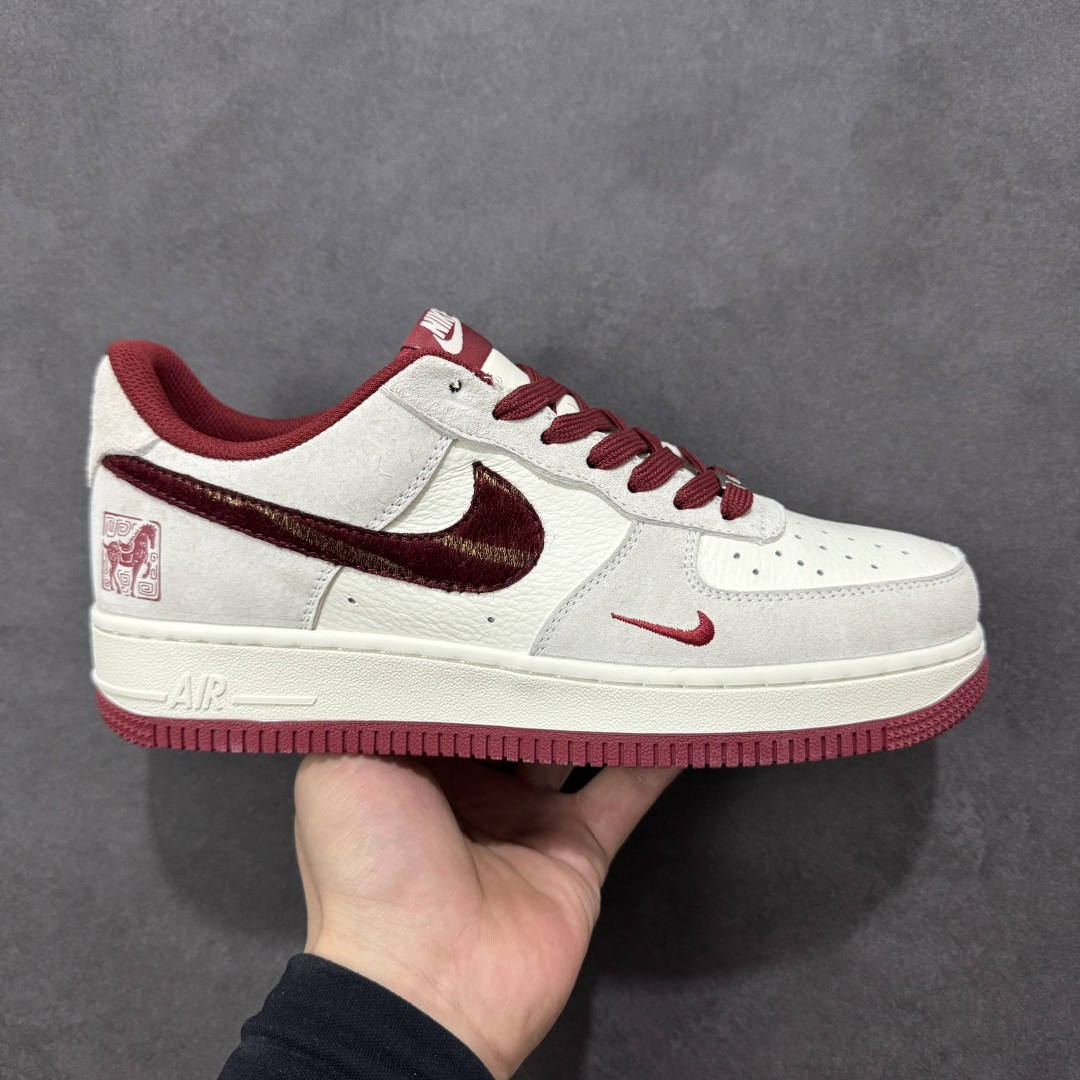 【定制版】Nike Air Force 1\'07 Low 马年限定 空军一号低帮休闲板鞋 原楦头原纸板 原装鞋盒 定制五金配件 内置全掌气垫 原厂鞋底 货号：XA2001-905  尺码：36 36.5 37.5 38 38.5 39 40 40.5 41 42 42.5 43 44 44.5 45-选品中心