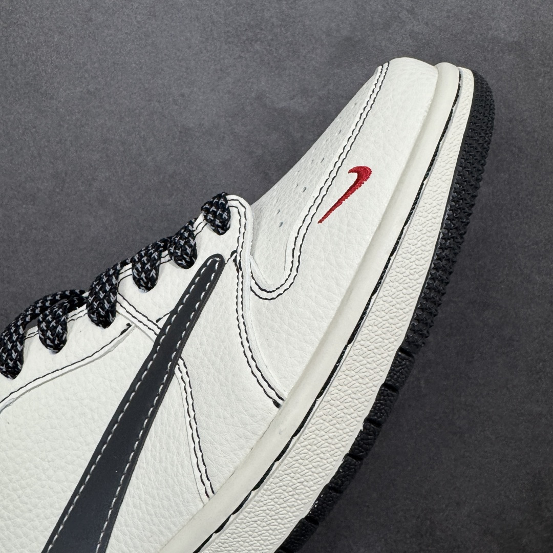 图片[5]-【定制版】Travis Scott x Jordan 1 Low 高端定制 乔丹倒勾低帮休闲板鞋 大厂纯原品质出货 纯正版型 定制鞋盒 皮料切割干净无任何毛边 细节完美 超高清洁度 货号：HH7518-088 尺码：36 36.5 37.5 38 38.5 39 40 40.5 41 42 42.5 43 44 44.5 45-选品中心