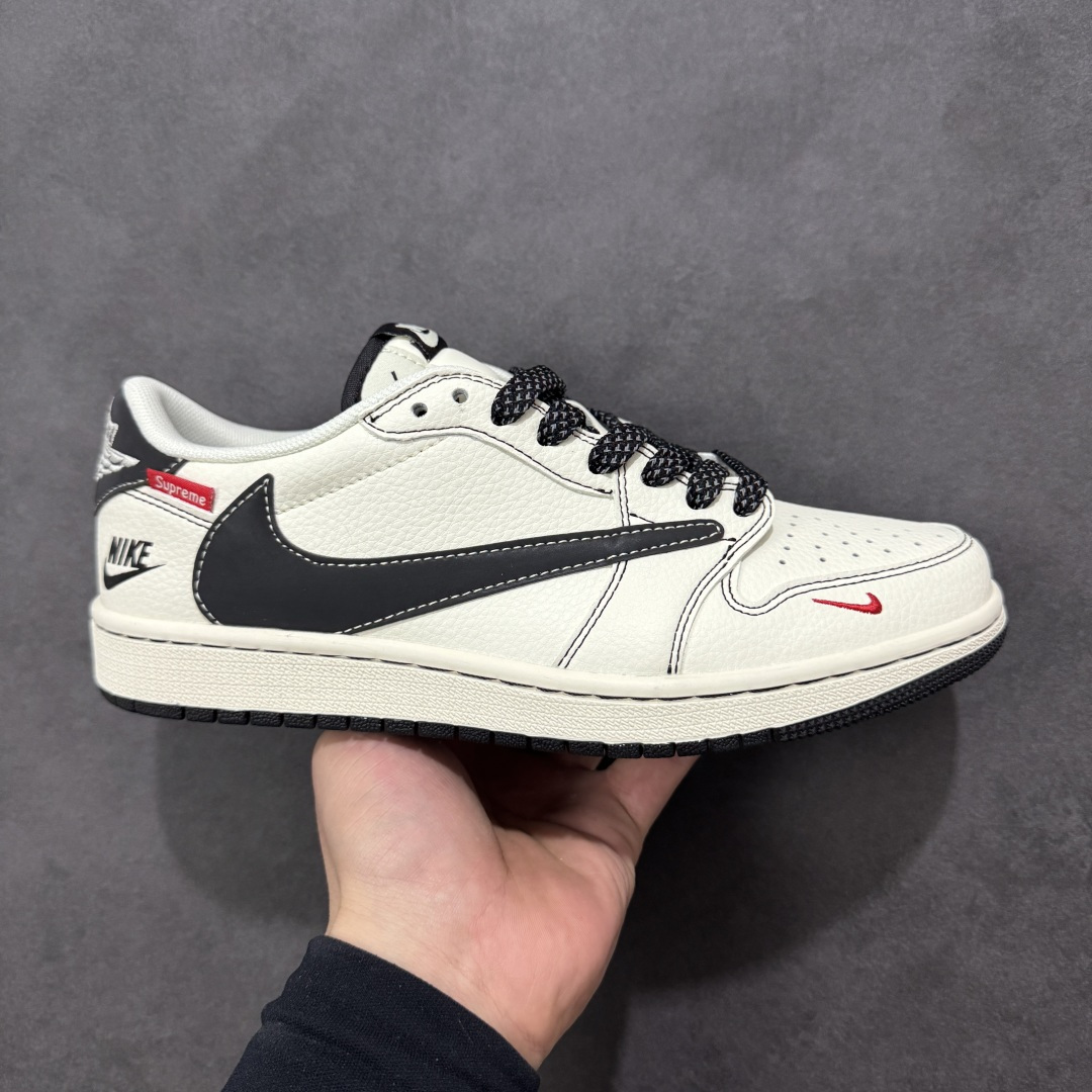 【定制版】Travis Scott x Jordan 1 Low 高端定制 乔丹倒勾低帮休闲板鞋 大厂纯原品质出货 纯正版型 定制鞋盒 皮料切割干净无任何毛边 细节完美 超高清洁度 货号：HH7518-088 尺码：36 36.5 37.5 38 38.5 39 40 40.5 41 42 42.5 43 44 44.5 45-选品中心