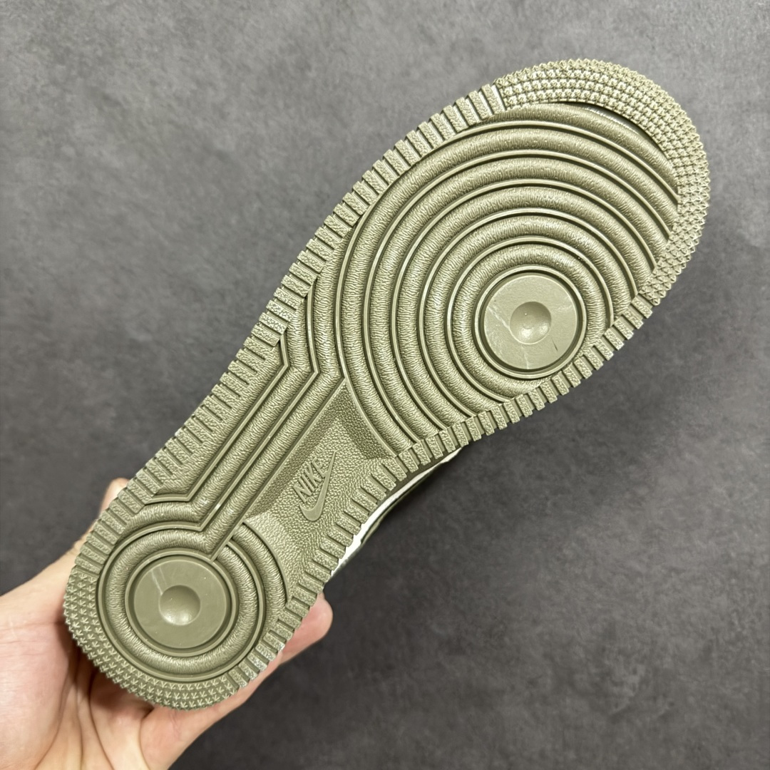 图片[9]-【定制版】Nike Air Force 1\’07 Low 橄榄绿米白 空军一号低帮休闲板鞋  #原楦头原纸板 高端定制鞋盒 原厂鞋底 超高清洁度 细节完美 货号：DF0188-122  尺码：36 36.5 37.5 38 38.5 39 40 40.5 41 42 42.5 43 44 44.5 45-选品中心