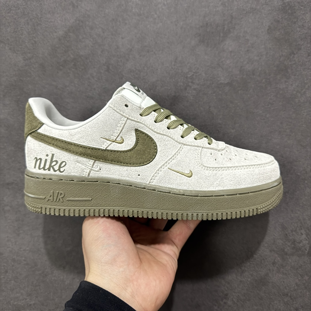 【定制版】Nike Air Force 1\'07 Low 橄榄绿米白 空军一号低帮休闲板鞋  #原楦头原纸板 高端定制鞋盒 原厂鞋底 超高清洁度 细节完美 货号：DF0188-122  尺码：36 36.5 37.5 38 38.5 39 40 40.5 41 42 42.5 43 44 44.5 45-选品中心