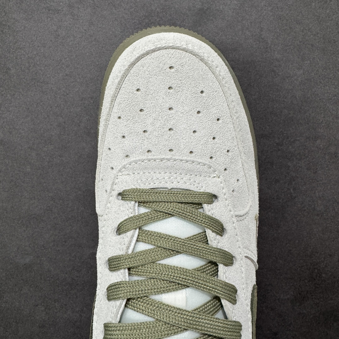 图片[8]-【定制版】Nike Air Force 1\’07 Low 橄榄绿米白 空军一号低帮休闲板鞋  #原楦头原纸板 高端定制鞋盒 原厂鞋底 超高清洁度 细节完美 货号：DF0188-122  尺码：36 36.5 37.5 38 38.5 39 40 40.5 41 42 42.5 43 44 44.5 45-选品中心