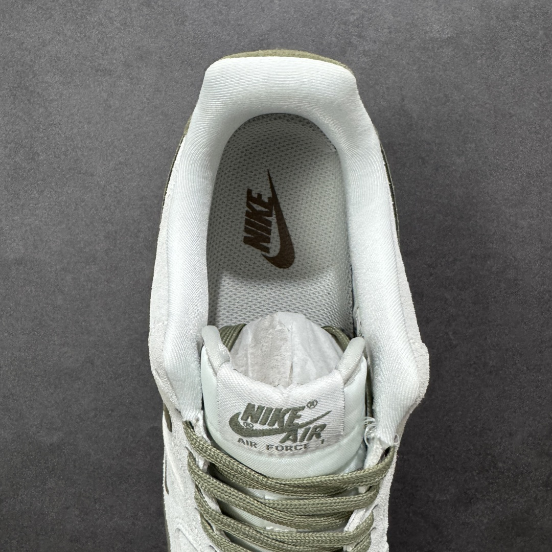 图片[7]-【定制版】Nike Air Force 1\’07 Low 橄榄绿米白 空军一号低帮休闲板鞋  #原楦头原纸板 高端定制鞋盒 原厂鞋底 超高清洁度 细节完美 货号：DF0188-122  尺码：36 36.5 37.5 38 38.5 39 40 40.5 41 42 42.5 43 44 44.5 45-选品中心