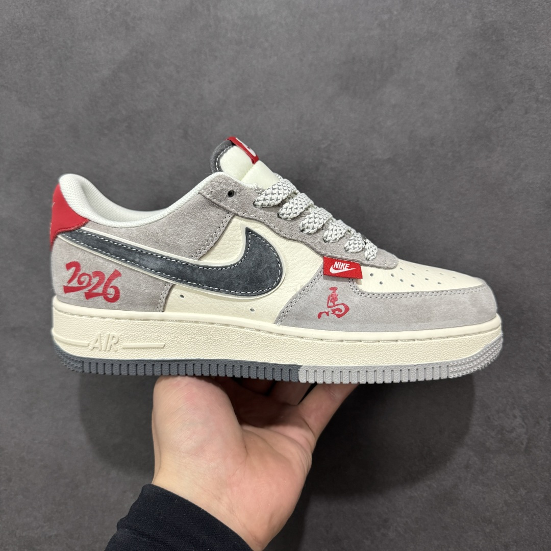 【定制版】Nike Air Force 1\'07 Low 马年限定 空军一号低帮休闲板鞋  #原楦头原纸板 高端定制鞋盒 原厂鞋底 超高清洁度 细节完美 货号：HT5088-628  尺码：36 36.5 37.5 38 38.5 39 40 40.5 41 42 42.5 43 44 44.5 45-选品中心