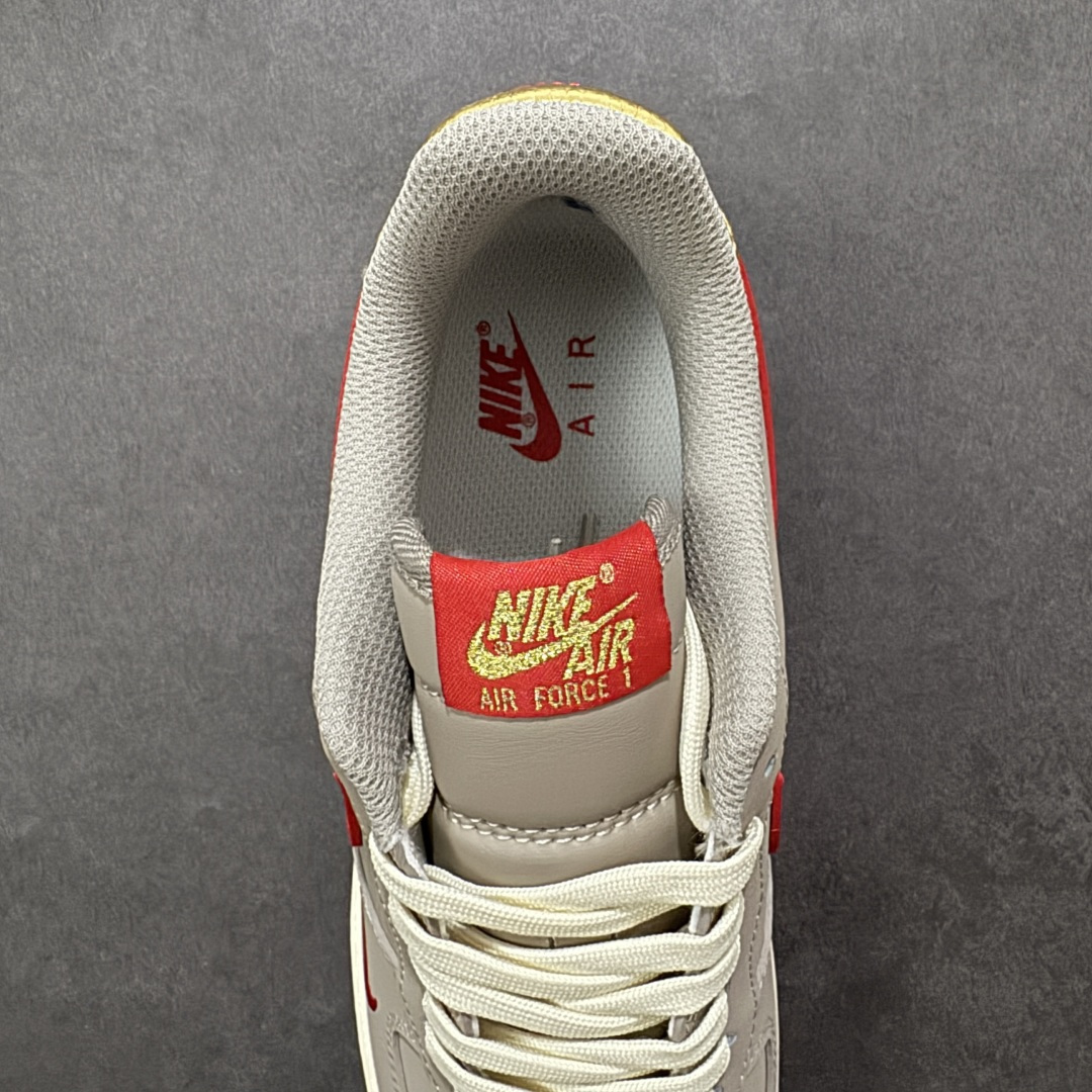 图片[7]-【定制版】NIke Air Force 1 \’07 Low “凝灰赤金” 空军一号低帮 运动鞋 休闲鞋 折边针车 工艺难度大 原楦头原纸板 高端定制鞋盒 原厂鞋底 超高清洁度 细节完美 货号：NH0601-527 尺码：36 36.5 37.5 38 38.5 39 40 40.5 41 42 42.5 43 44 44.5 45-选品中心