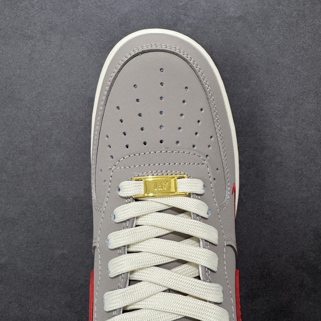 图片[8]-【定制版】NIke Air Force 1 \’07 Low “凝灰赤金” 空军一号低帮 运动鞋 休闲鞋 折边针车 工艺难度大 原楦头原纸板 高端定制鞋盒 原厂鞋底 超高清洁度 细节完美 货号：NH0601-527 尺码：36 36.5 37.5 38 38.5 39 40 40.5 41 42 42.5 43 44 44.5 45-选品中心