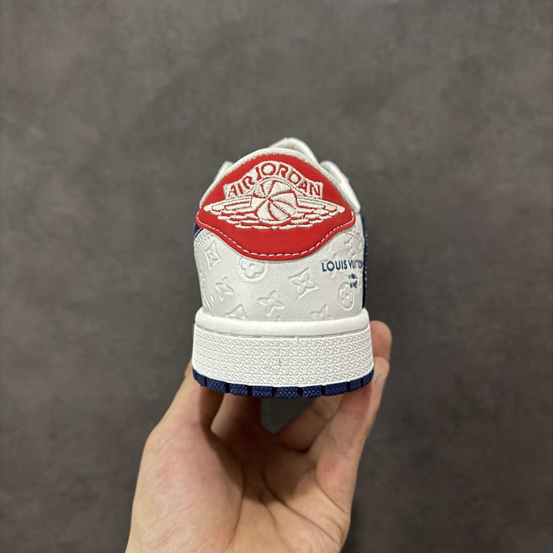 图片[4]-【定制版】Air Jordan 1 Low AJ1 乔1倒钩联名限定 高端定制 低帮复古篮球鞋 LD2028-062  #定制鞋盒 大厂纯原品质出货 超高清洁度 皮料切割干净无任何毛边 细节完美   尺码：36 36.5 37.5 38 38.5 39 40 40.5 41 42 42.5 43 44 44.5 45-选品中心