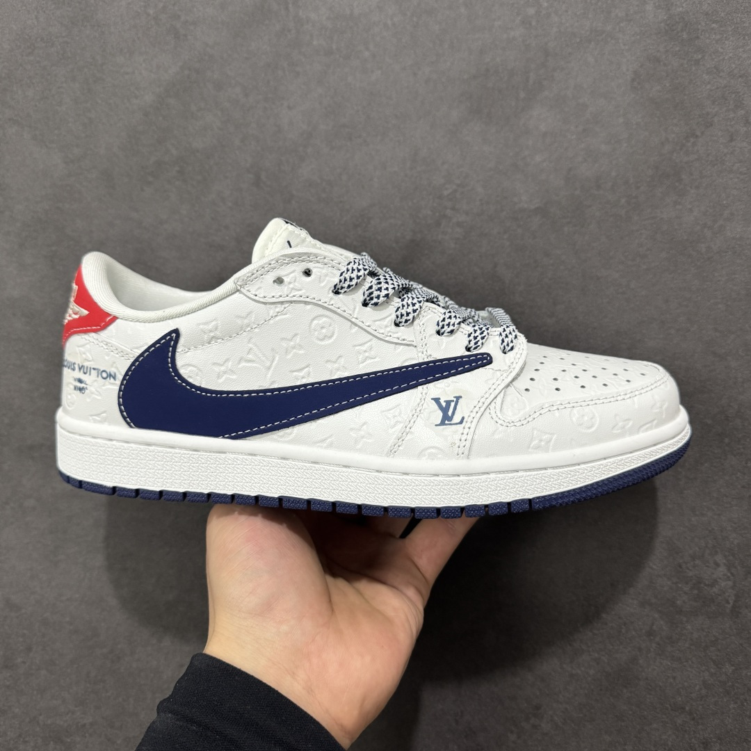 【定制版】Air Jordan 1 Low AJ1 乔1倒钩联名限定 高端定制 低帮复古篮球鞋 LD2028-062  #定制鞋盒 大厂纯原品质出货 超高清洁度 皮料切割干净无任何毛边 细节完美   尺码：36 36.5 37.5 38 38.5 39 40 40.5 41 42 42.5 43 44 44.5 45-选品中心