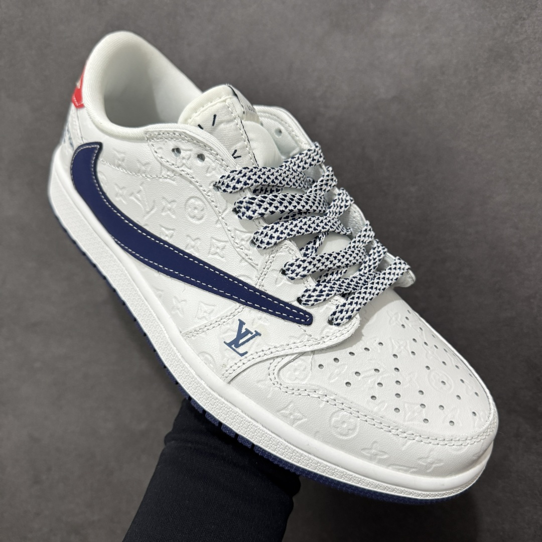 图片[3]-【定制版】Air Jordan 1 Low AJ1 乔1倒钩联名限定 高端定制 低帮复古篮球鞋 LD2028-062  #定制鞋盒 大厂纯原品质出货 超高清洁度 皮料切割干净无任何毛边 细节完美   尺码：36 36.5 37.5 38 38.5 39 40 40.5 41 42 42.5 43 44 44.5 45-选品中心