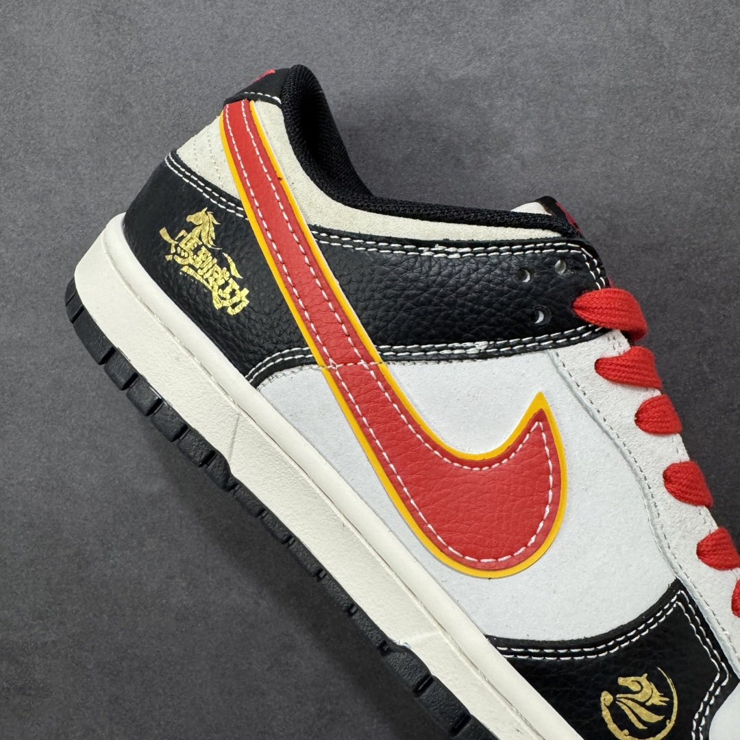 图片[6]-【公司级】Nike Dunk Low Retro ‘DIY高端定制’耐克 低帮休闲运动板鞋 原装头层材料 用料绝不含糊 独家版型蒸餾加工帶來的是更好的视觉和脚感体验 清洁度 电绣工艺 皮料切割干净无任何毛边细节完美 货号：ZH2598-801 尺码：36 36.5 37.5 38 38.5 39 40 40.5 41 42 42.5 43 44 45-选品中心