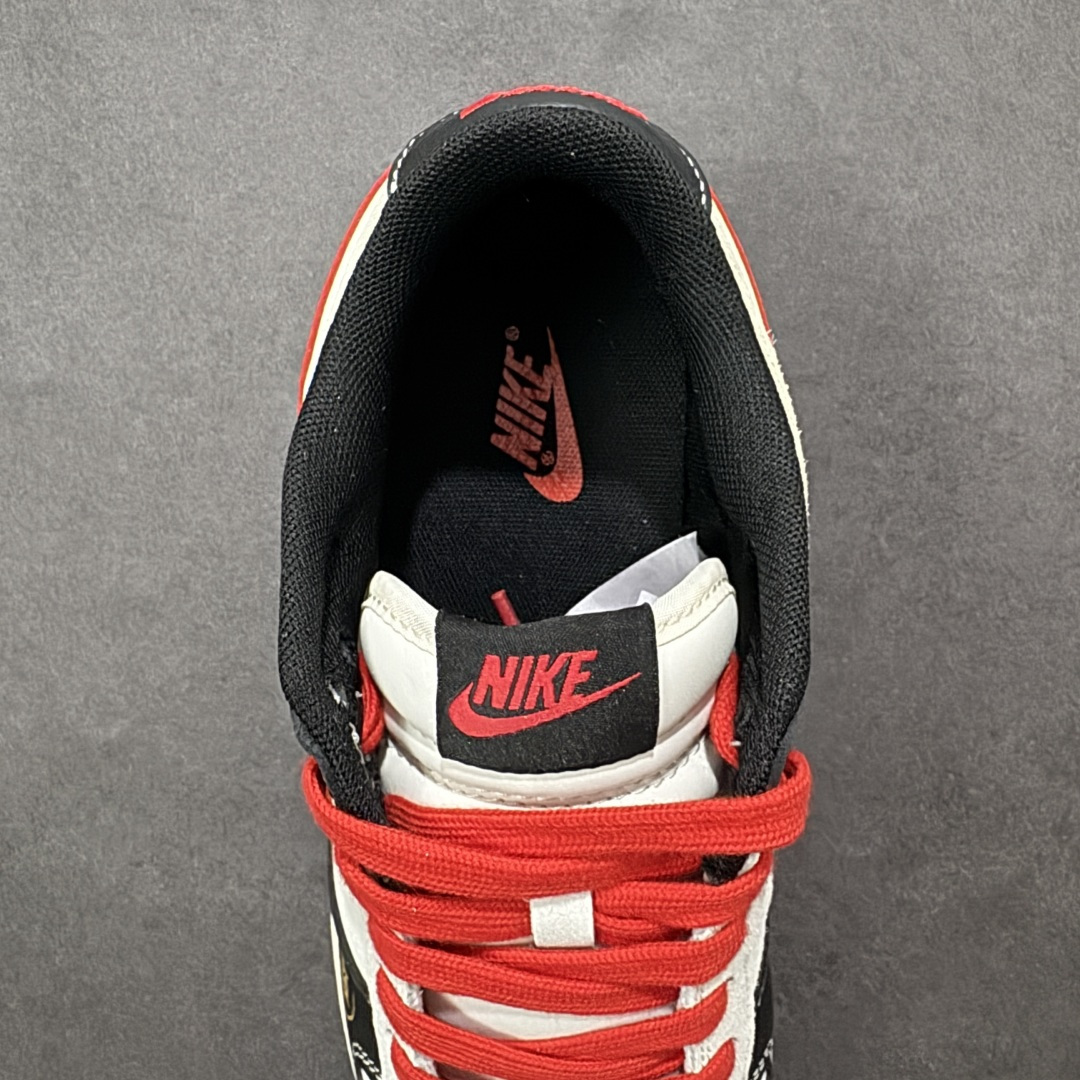 图片[7]-【公司级】Nike Dunk Low Retro ‘DIY高端定制’耐克 低帮休闲运动板鞋 原装头层材料 用料绝不含糊 独家版型蒸餾加工帶來的是更好的视觉和脚感体验 清洁度 电绣工艺 皮料切割干净无任何毛边细节完美 货号：ZH2598-801 尺码：36 36.5 37.5 38 38.5 39 40 40.5 41 42 42.5 43 44 45-选品中心