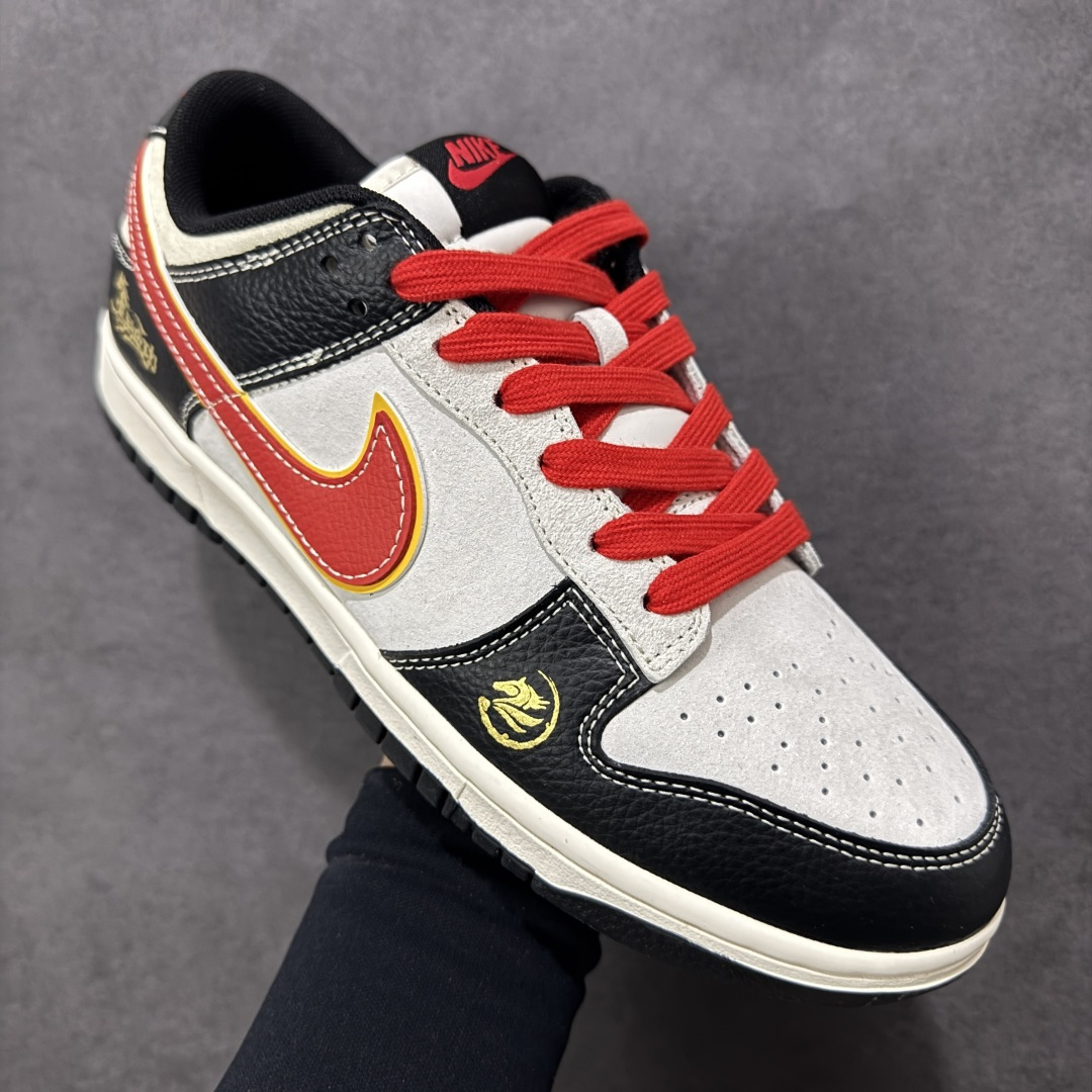 图片[3]-【公司级】Nike Dunk Low Retro ‘DIY高端定制’耐克 低帮休闲运动板鞋 原装头层材料 用料绝不含糊 独家版型蒸餾加工帶來的是更好的视觉和脚感体验 清洁度 电绣工艺 皮料切割干净无任何毛边细节完美 货号：ZH2598-801 尺码：36 36.5 37.5 38 38.5 39 40 40.5 41 42 42.5 43 44 45-选品中心