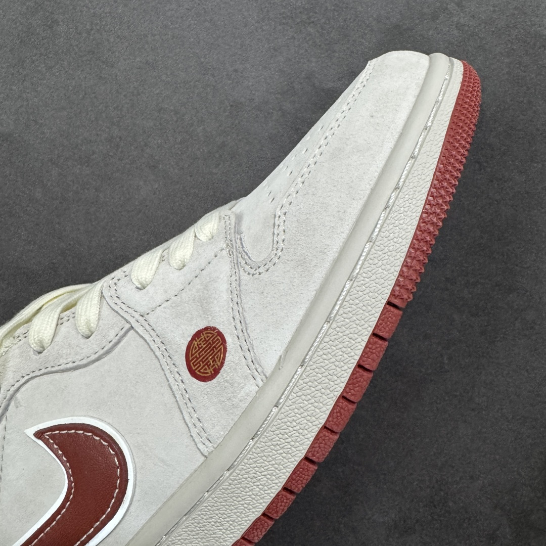 图片[5]-【定制版】Air Jordan 1 Low AJ1 乔1马年限定 马到成功 高端定制 低帮复古篮球鞋 SM6668-513  #定制鞋盒 大厂纯原品质出货 超高清洁度 皮料切割干净无任何毛边 细节完美  尺码：36 36.5 37.5 38 38.5 39 40 40.5 41 42 42.5 43 44 44.5 45-选品中心