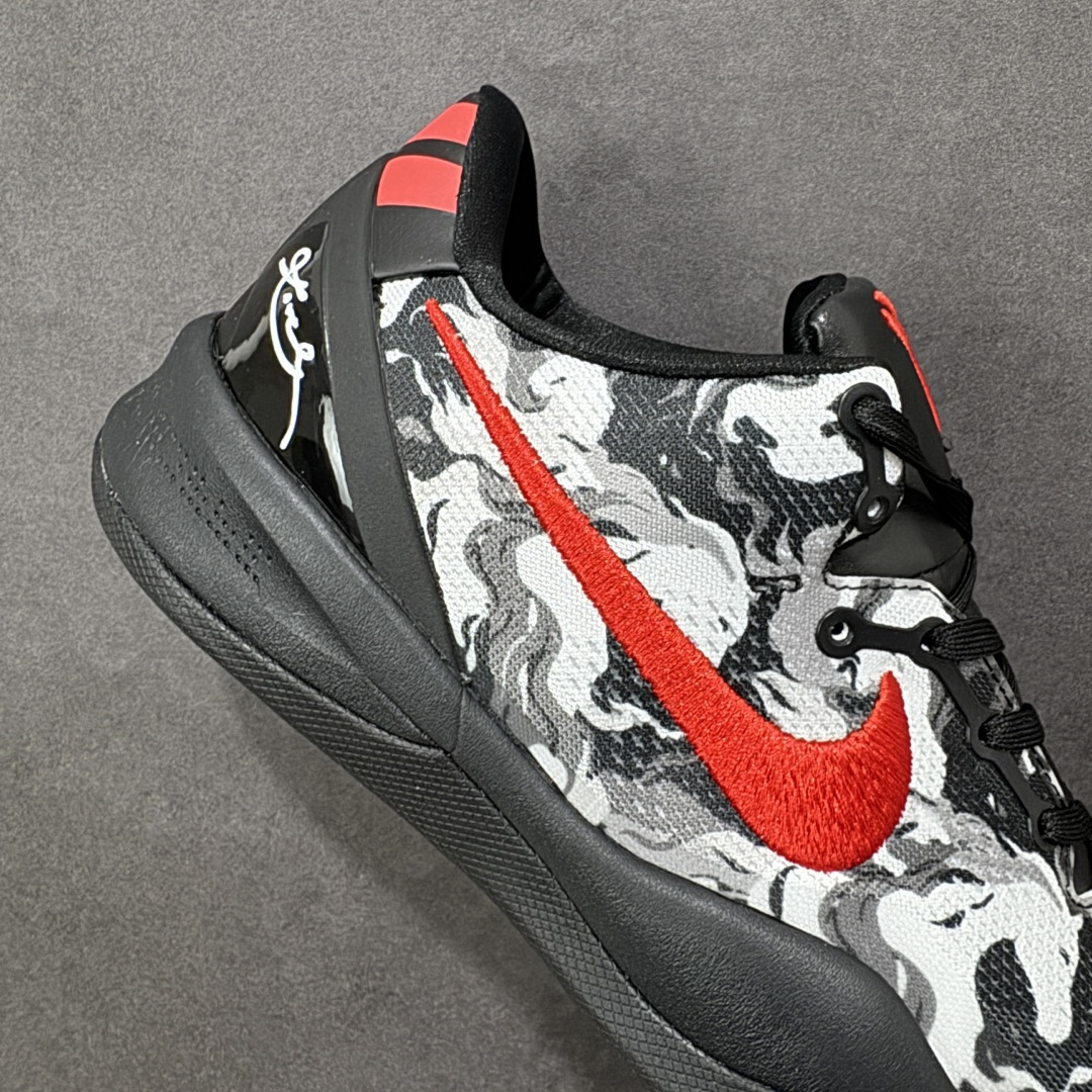 图片[6]-【定制版】Nike Zoom Kobe VI 马年限定 CNY新年款 耐克 科比6代系列 低帮复刻实战运动低帮文化篮球鞋 纯原版本 鞋头和鞋舌采用透气运动网布制成 采用更为挺拔的鞋口设计 为脚踝带来更佳的包裹与支撑感 侧面独特波纹纹理细节 打破了单调 赋予鞋子灵动与活力的视觉体验 货号：HF2793-009 尺码：38-46带半码-选品中心