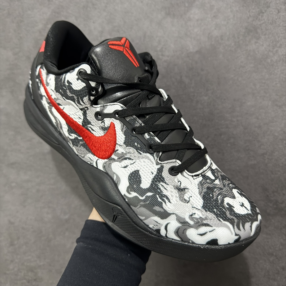 图片[3]-【定制版】Nike Zoom Kobe VI 马年限定 CNY新年款 耐克 科比6代系列 低帮复刻实战运动低帮文化篮球鞋 纯原版本 鞋头和鞋舌采用透气运动网布制成 采用更为挺拔的鞋口设计 为脚踝带来更佳的包裹与支撑感 侧面独特波纹纹理细节 打破了单调 赋予鞋子灵动与活力的视觉体验 货号：HF2793-009 尺码：38-46带半码-选品中心