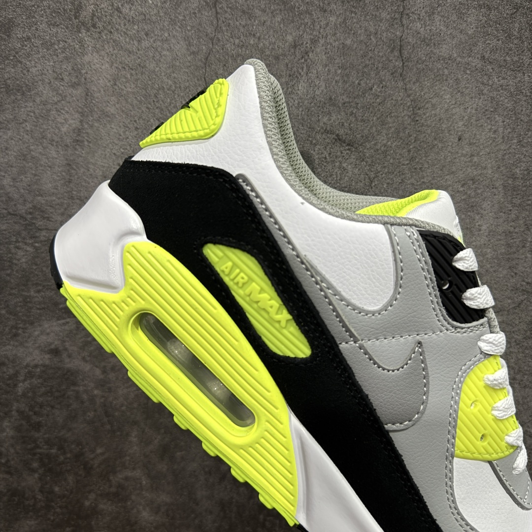 图片[7]-【Max纯原版】Nike Air Max 90 Leather 舒适时尚减震耐磨透气 低帮 气垫 休闲跑步鞋 男款 货号：CD6864-101 顶级90款问市 开发数月 原版开发 多道QC质检 鞋型完美复刻 原厂级别工艺 正确色卡 正确气垫蓝光 正确大底 独家私模 采用进口头层牛皮拼接 定位高端市场 行业标杆工艺 尺码：39 40 40.5 41 42 42.5 43 44 44.5 45 46-选品中心