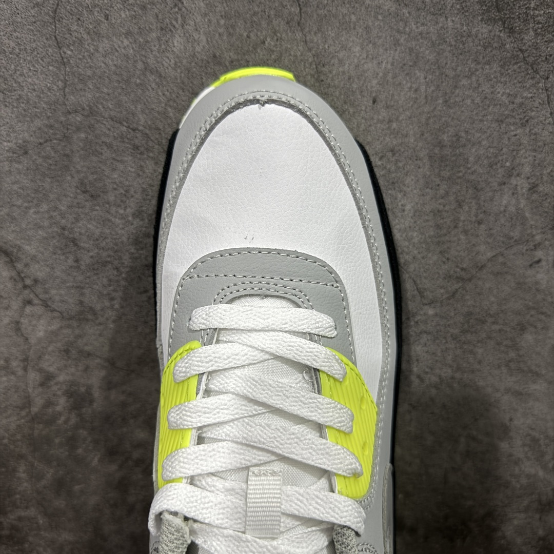 图片[5]-【Max纯原版】Nike Air Max 90 Leather 舒适时尚减震耐磨透气 低帮 气垫 休闲跑步鞋 男款 货号：CD6864-101 顶级90款问市 开发数月 原版开发 多道QC质检 鞋型完美复刻 原厂级别工艺 正确色卡 正确气垫蓝光 正确大底 独家私模 采用进口头层牛皮拼接 定位高端市场 行业标杆工艺 尺码：39 40 40.5 41 42 42.5 43 44 44.5 45 46-选品中心