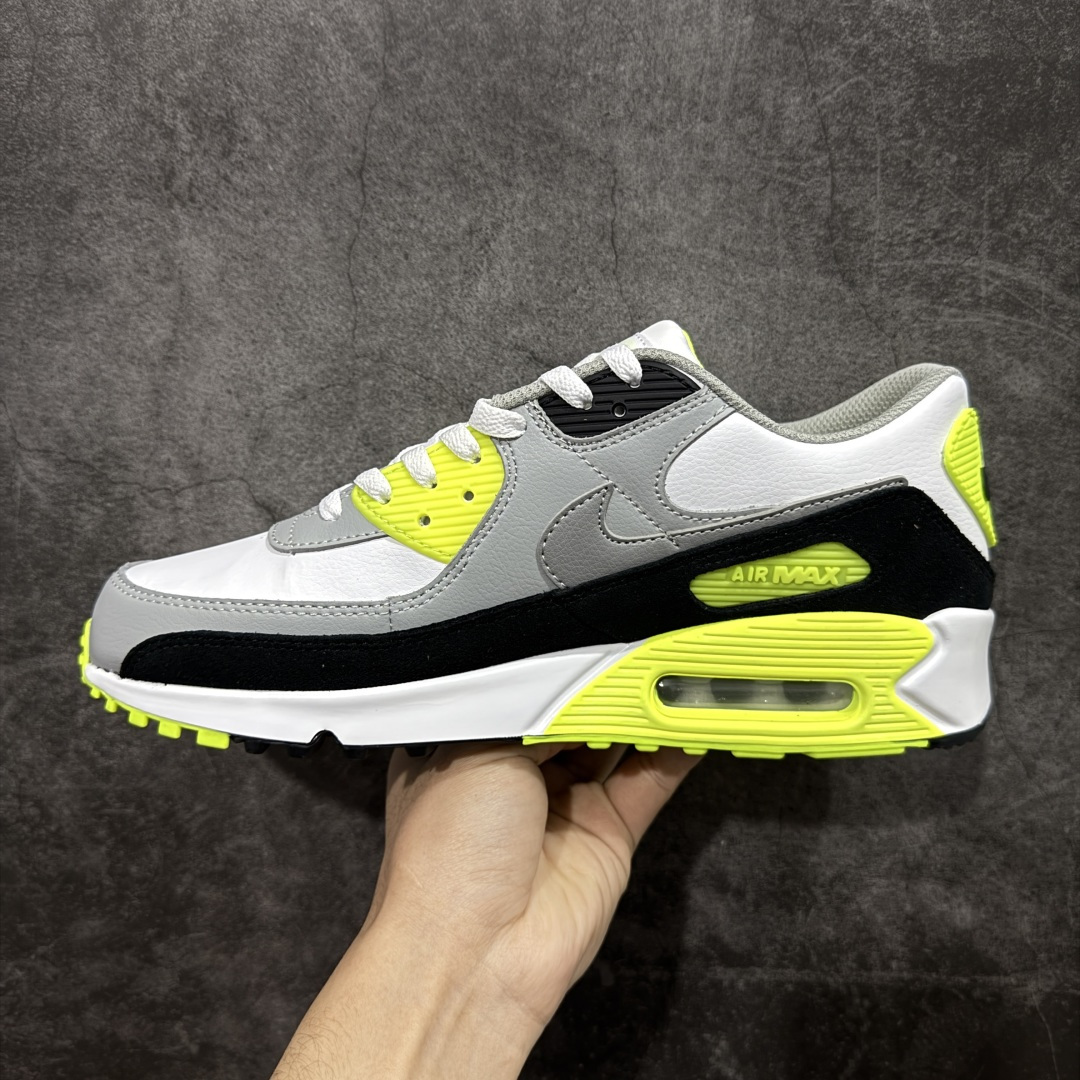 图片[2]-【Max纯原版】Nike Air Max 90 Leather 舒适时尚减震耐磨透气 低帮 气垫 休闲跑步鞋 男款 货号：CD6864-101 顶级90款问市 开发数月 原版开发 多道QC质检 鞋型完美复刻 原厂级别工艺 正确色卡 正确气垫蓝光 正确大底 独家私模 采用进口头层牛皮拼接 定位高端市场 行业标杆工艺 尺码：39 40 40.5 41 42 42.5 43 44 44.5 45 46-选品中心