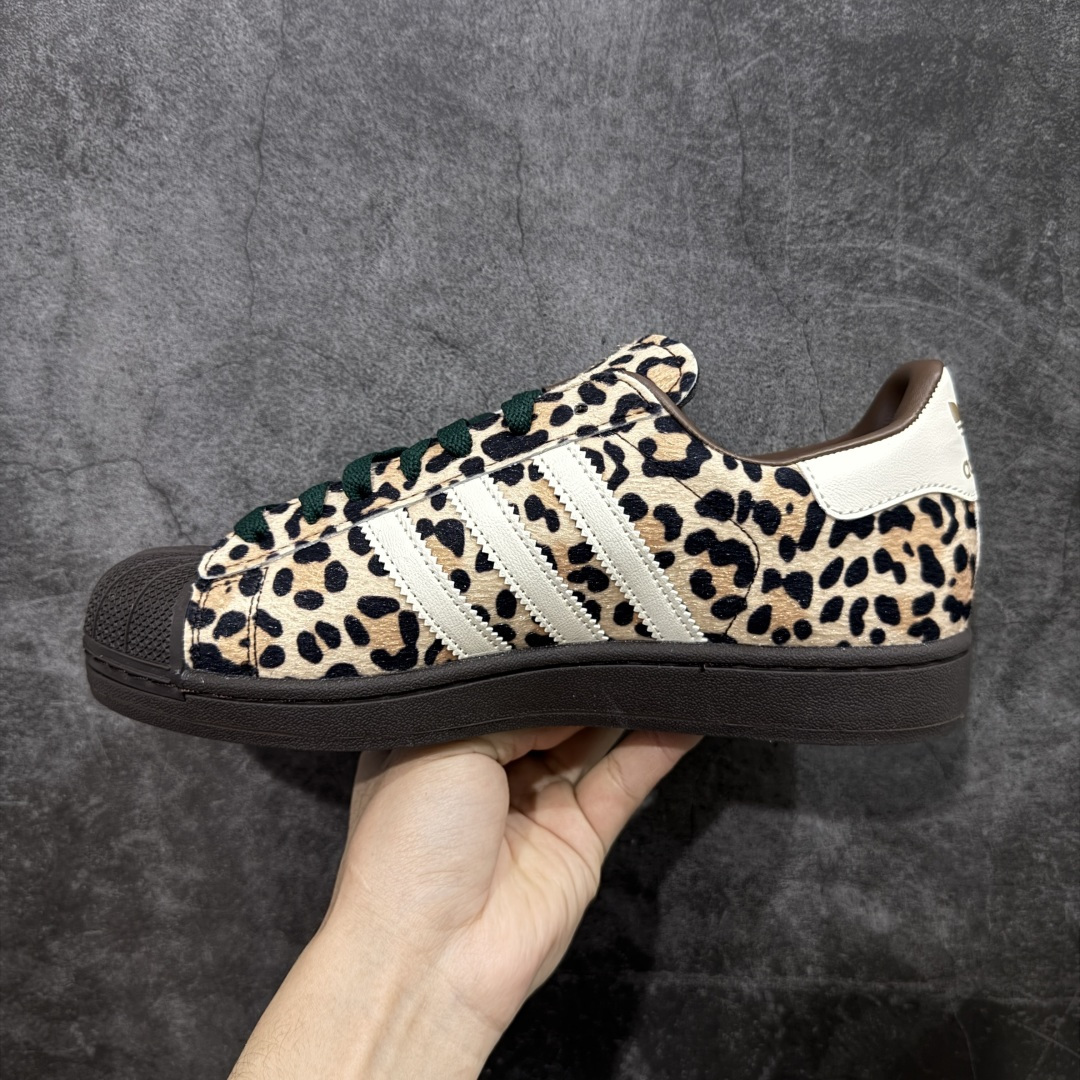 图片[2]-【GX版本】平台订单 adidas originals SUPERSTAR 棕白 货号：KI4203 尺码：35 36 36.5 37.5 38 38.5 39 40 40.5 41 42 42.5 43 44 44.5 45-选品中心