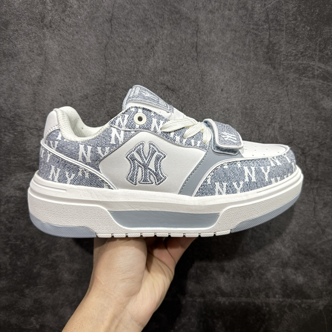 【公司级】韩国洋基队NY大标潮流老爹鞋 MLB小白鞋市面上唯一顶级纯原版本 原材料打造 原楦原档案数据开发版型 完美鞋头弧度/后套收口效果🆚市面文案版本‼️ 原厂立体填充鞋舌海绵 中底注胶孔原数据开发模具大底 原厂转印标 保证不掉字 内增高6cm 原厂1：1模具开发 原厂进口纳米材质 原厂 全套手提袋 原盒雷射防伪标包装 天猫订单品质 官网尺码 35-45-选品中心