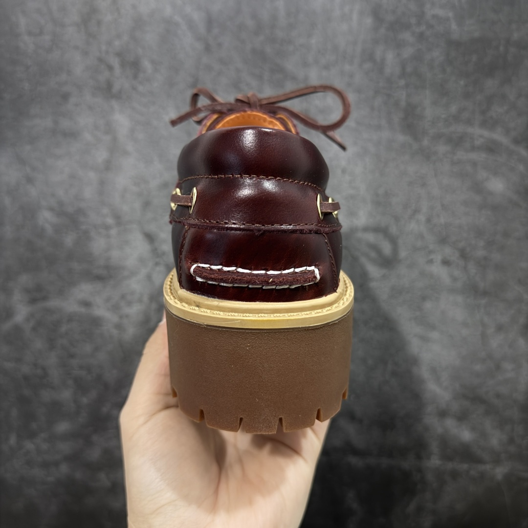 图片[4]-【莞产版本】Timberland添柏岚 Stone Street 舒适百搭 休闲单鞋 穿着舒适 防滑 可户外城市多用途穿着 无惧任何复杂地形 设计感十足 时尚拼色百搭款 采用进口头层牛皮拼接面料 可户外可通勤穿搭 实用而时尚 可与各式休闲造型轻松搭配是醒目的点睛之笔 尺码：35 36 37 38 39 40 41 42-选品中心