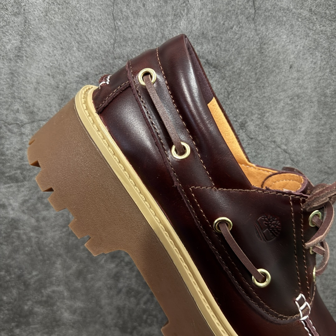 图片[7]-【莞产版本】Timberland添柏岚 Stone Street 舒适百搭 休闲单鞋 穿着舒适 防滑 可户外城市多用途穿着 无惧任何复杂地形 设计感十足 时尚拼色百搭款 采用进口头层牛皮拼接面料 可户外可通勤穿搭 实用而时尚 可与各式休闲造型轻松搭配是醒目的点睛之笔 尺码：35 36 37 38 39 40 41 42-选品中心