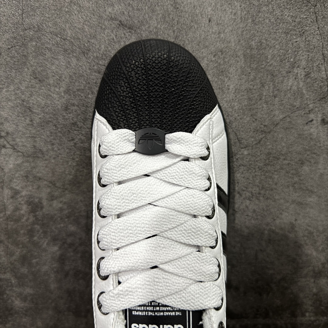 图片[5]-【公司级】Adidas Originals Superstar贝壳头系列 阿迪达斯 低帮经典百搭休闲运动板鞋 炫幻白黑JQ3208 尺码：35.5 36 36.5 37 38 38.5 39 40 40.5 41 42 42.5 43 44 45-选品中心