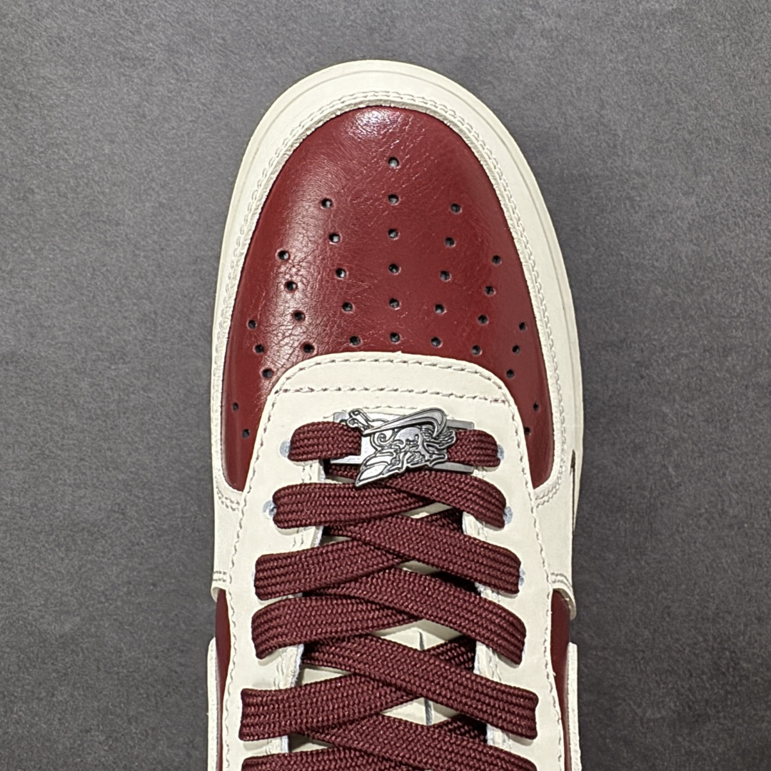 图片[8]-【定制版】NIke Air Force 1 \’07 Low “马年限定–米脂胭红” 空军一号低帮 运动鞋 休闲鞋 折边针车 工艺难度大 原楦头原纸板 高端定制鞋盒 原厂鞋底 超高清洁度 细节完美 货号：NH0601-514 尺码：36 36.5 37.5 38 38.5 39 40 40.5 41 42 42.5 43 44 44.5 45-选品中心