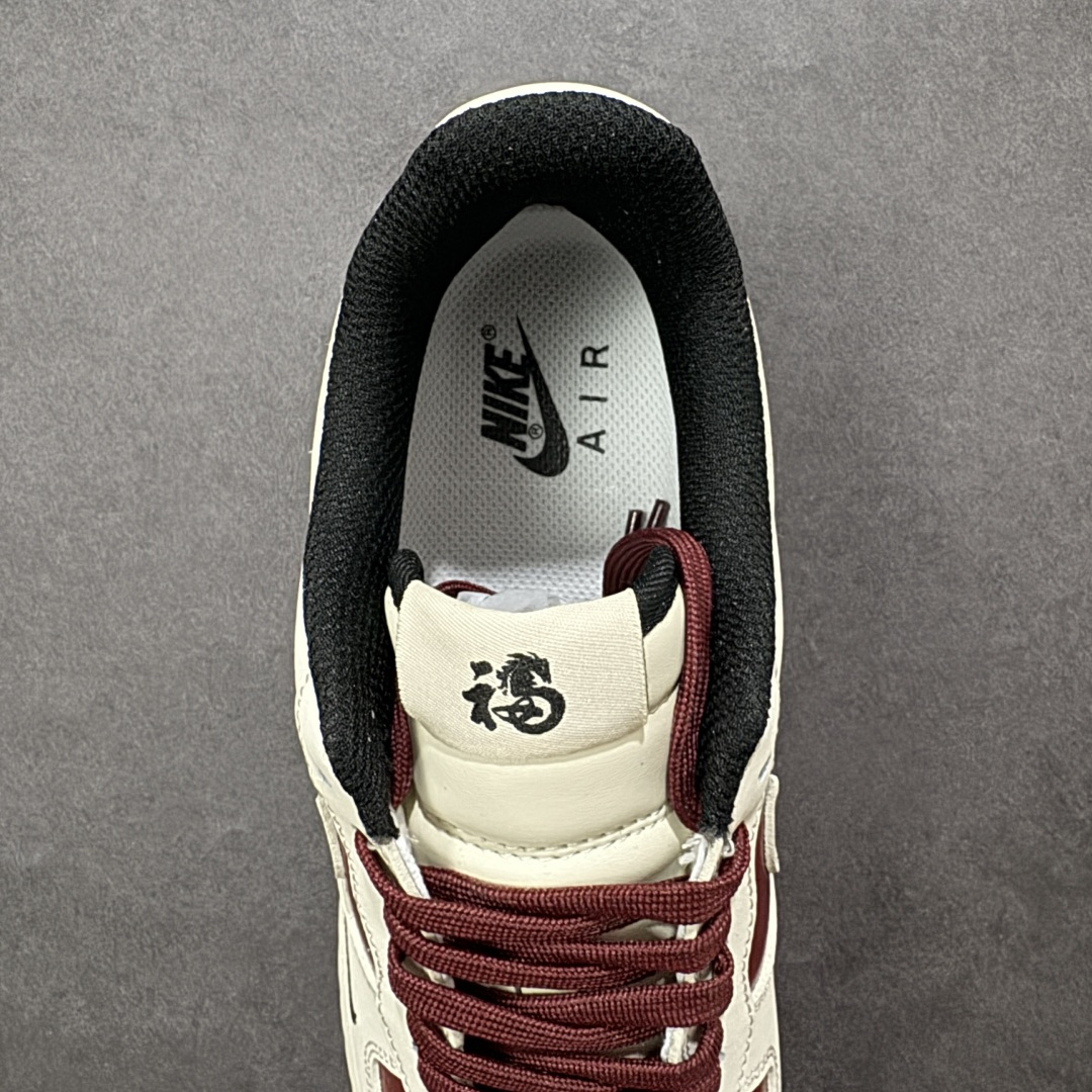 图片[7]-【定制版】NIke Air Force 1 \’07 Low “马年限定–米脂胭红” 空军一号低帮 运动鞋 休闲鞋 折边针车 工艺难度大 原楦头原纸板 高端定制鞋盒 原厂鞋底 超高清洁度 细节完美 货号：NH0601-514 尺码：36 36.5 37.5 38 38.5 39 40 40.5 41 42 42.5 43 44 44.5 45-选品中心