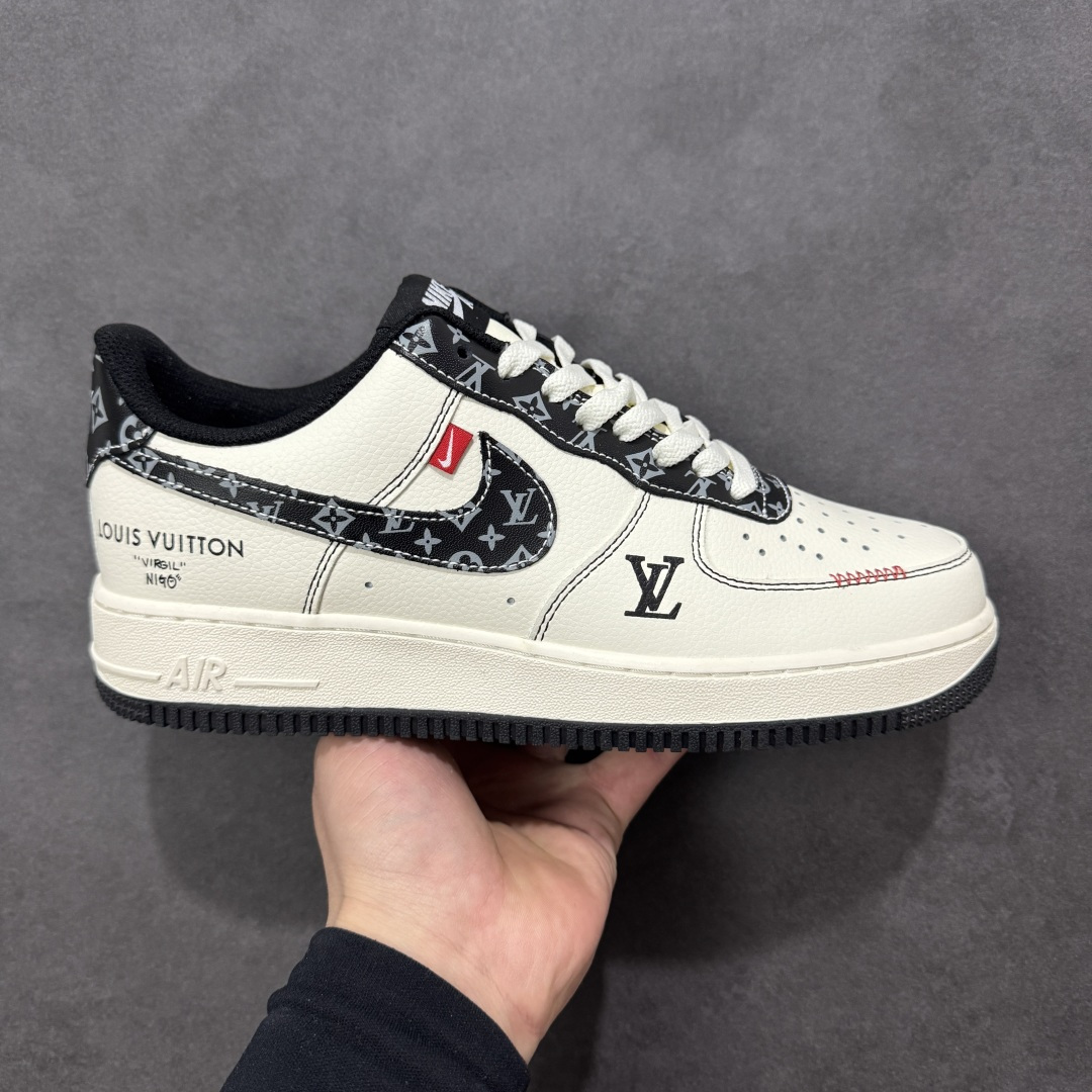 【定制版】Nike Air Force 1\'07 Low LV联名老花色 空军一号低帮休闲板鞋  #原楦头原纸板 高端定制鞋盒 原厂鞋底 超高清洁度 细节完美 货号：LV2288-002  尺码：36 36.5 37.5 38 38.5 39 40 40.5 41 42 42.5 43 44 44.5 45-选品中心