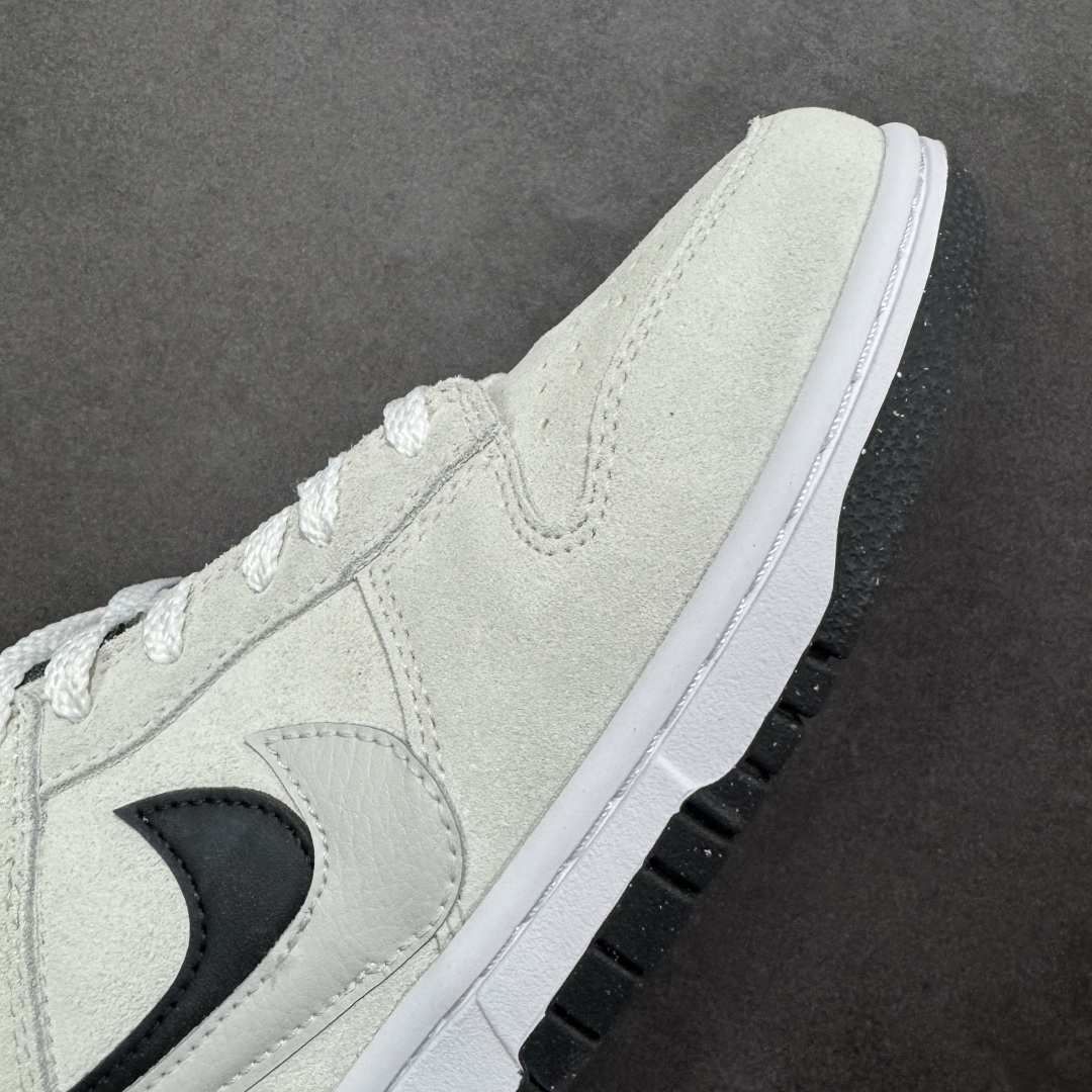 图片[5]-【YC纯原】Nike Dunk Low SE “85” 灰黑双勾 Nike推出特别版Dunk Low企划。此款Nike Dunk Low采用绒面革材质，鞋身左右侧均配有皮革质双 Swooshes灰色搭配上黑色。“85”年纪念标放在鞋舌的位置，简洁干净的配色设计 绝对是日常出街上脚的不二选择 货号：HV1800-101 尺码：36 36.5 37.5 38 38.5 39 40 40.5 41 42 42.5 43 44 44.5 45 46-选品中心