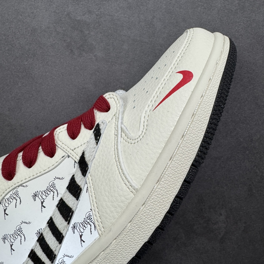 图片[5]-【定制版】Jordan 1 Low 马年限定 倒勾低帮休闲版本 原厂全头层皮 大厂纯原品质出货 纯正版型 定制鞋盒 皮料切割干净无任何毛边 细节完美 超高清洁度 货号：XT6998-113 尺码：36 36.5 37.5 38 38.5 39 40 40.5 41 42 42.5 43 44 44.5 45-选品中心