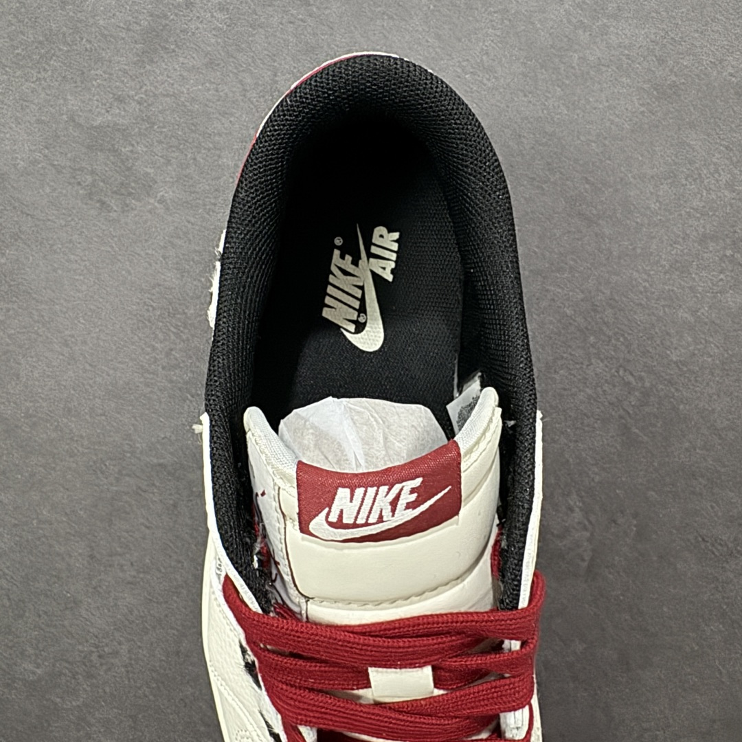 图片[7]-【定制版】Jordan 1 Low 马年限定 倒勾低帮休闲版本 原厂全头层皮 大厂纯原品质出货 纯正版型 定制鞋盒 皮料切割干净无任何毛边 细节完美 超高清洁度 货号：XT6998-113 尺码：36 36.5 37.5 38 38.5 39 40 40.5 41 42 42.5 43 44 44.5 45-选品中心